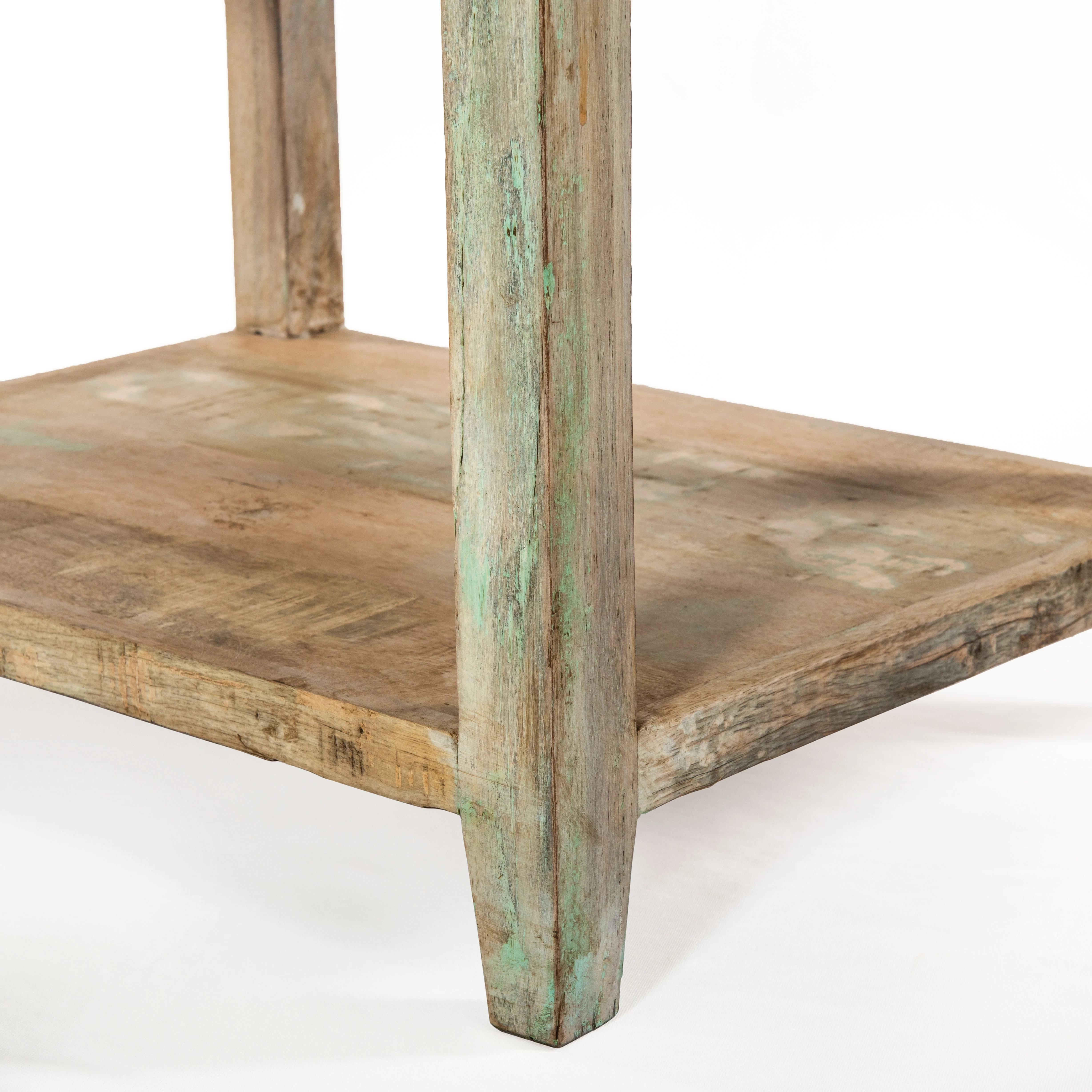 Ibiza 24" Nightstand in Vintage Teal Reclaimed Wood - Image 4