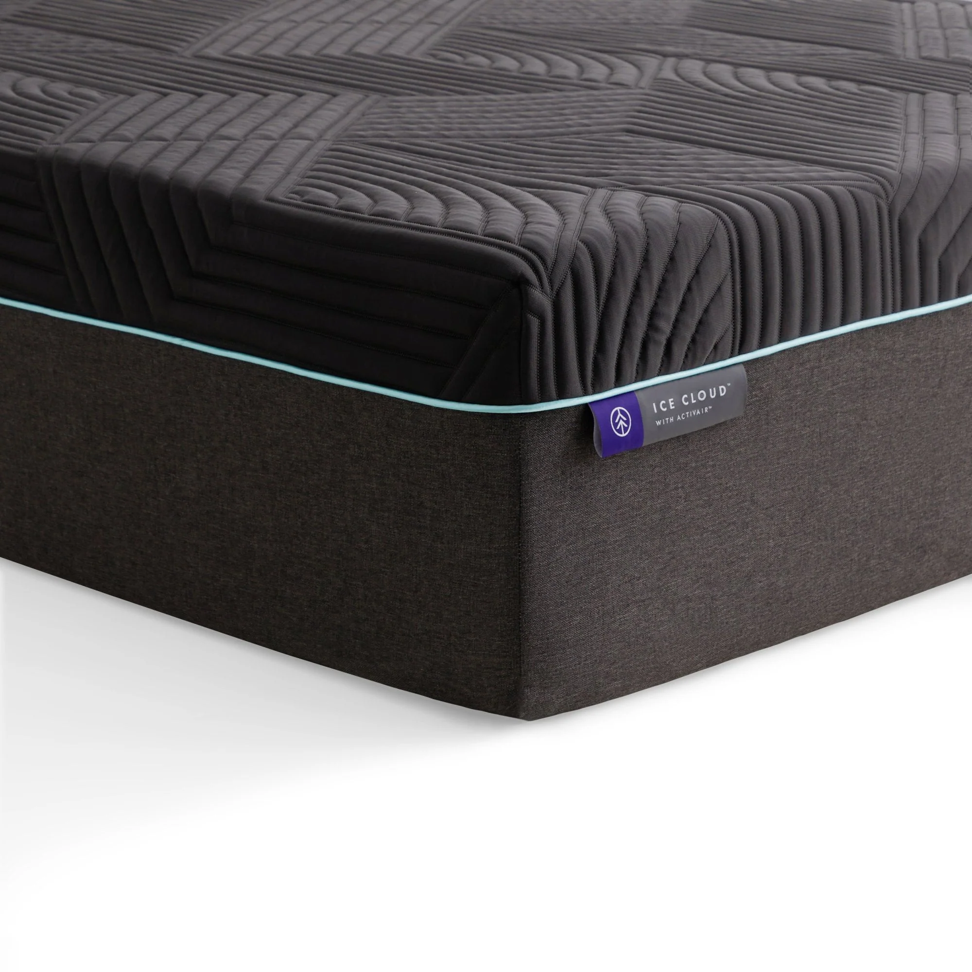 Ice Cloud ActivAir Gray Cal King Mattress - Image 4