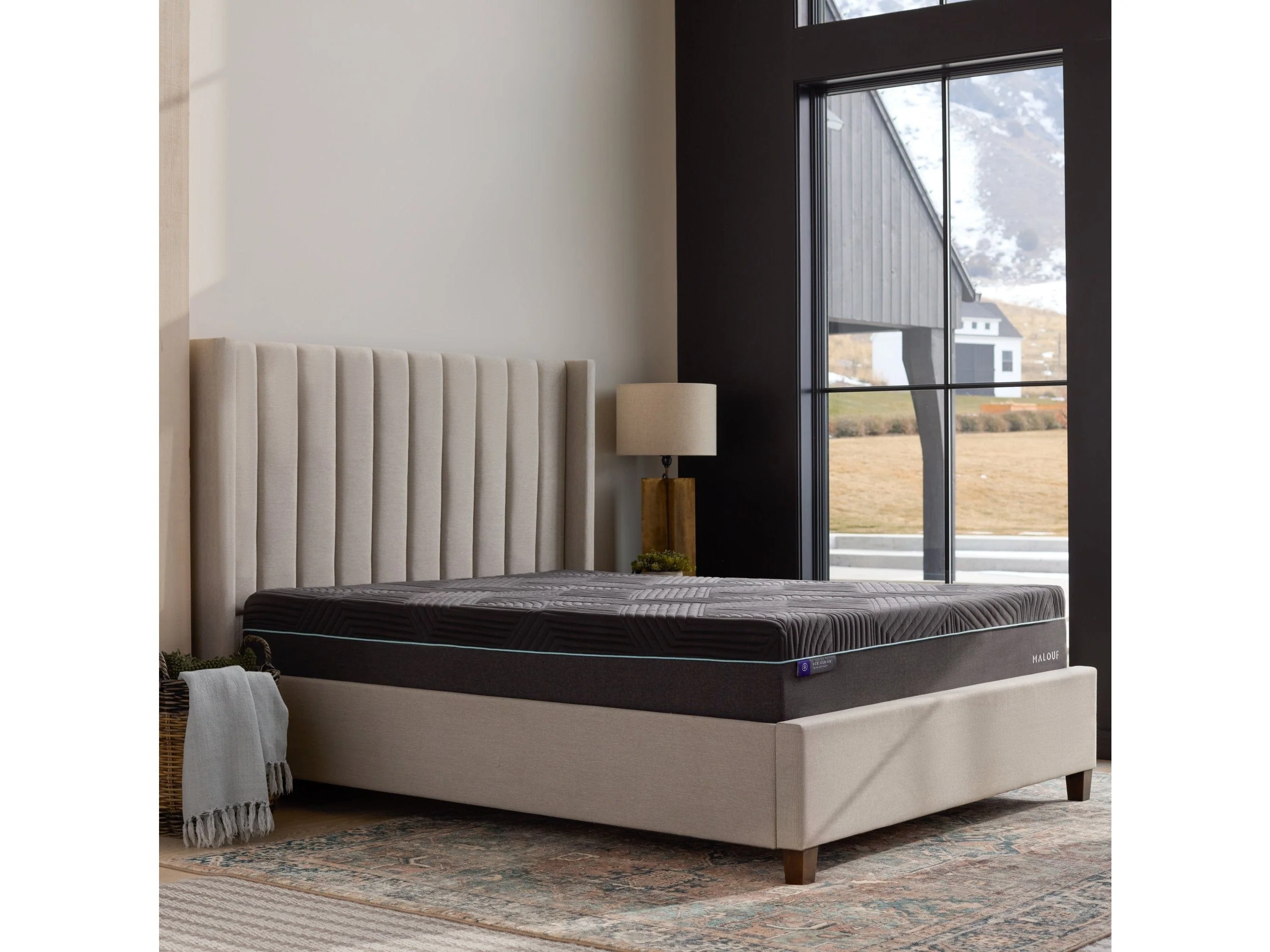 Ice Cloud ActivAir Gray Twin XL Mattress - Image 3