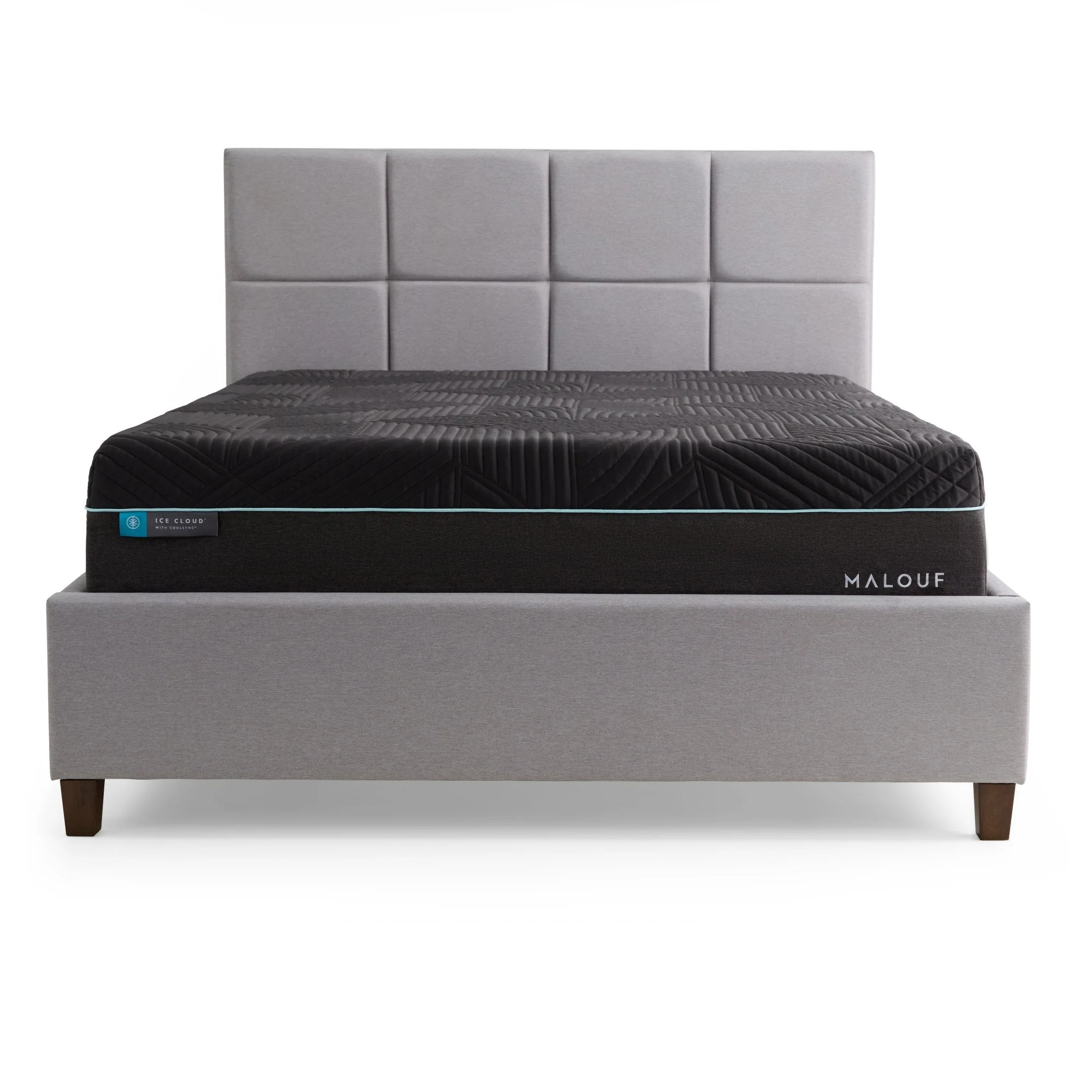 Ice Cloud Cool Sync Gray Twin XL Mattress - Image 4