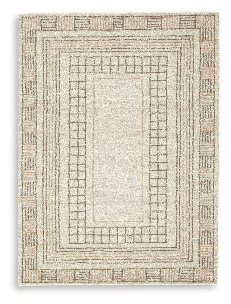 Idaman Taupe/Brown Medium Rug - Image 2