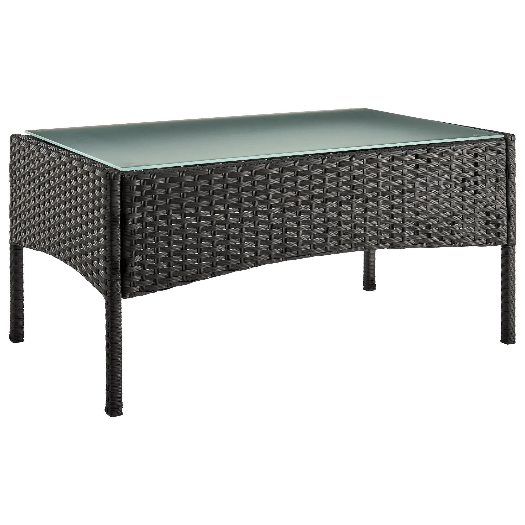 Imperia Patio 4-Person Conversation Set with Coffee Table with Grey Cushions - Image 6