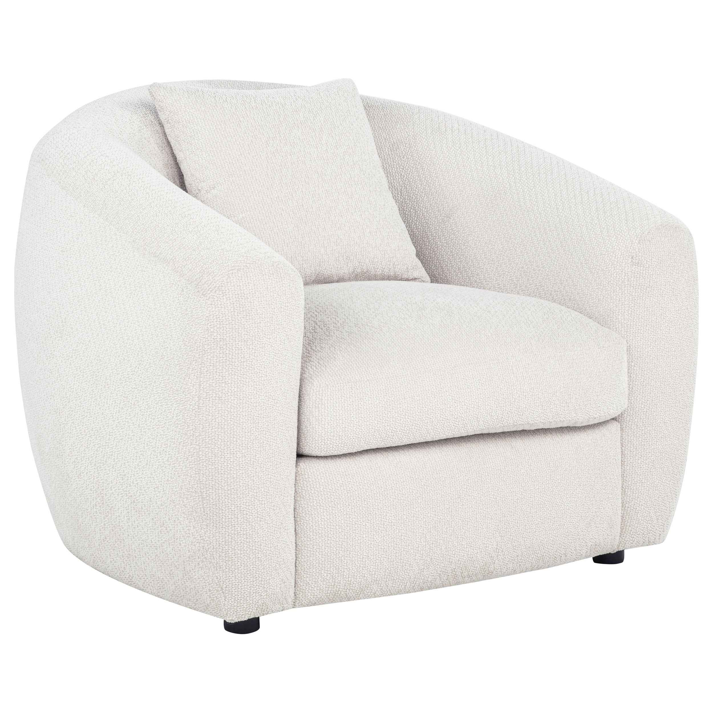 Isabella Sand 3-piece Fabric Upholstered Sofa Set - Image 6