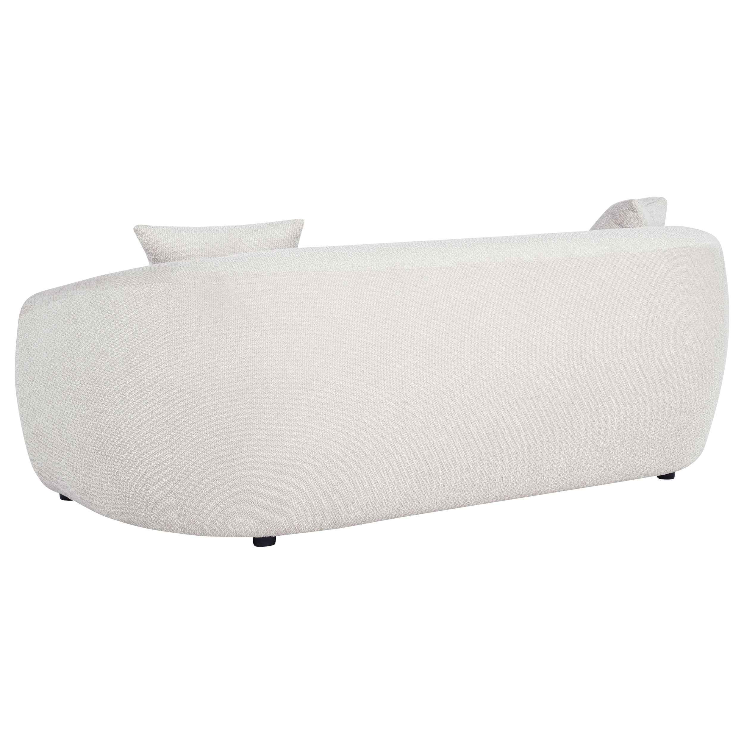 Isabella Sand Fabric Upholstered Sofa - Image 5