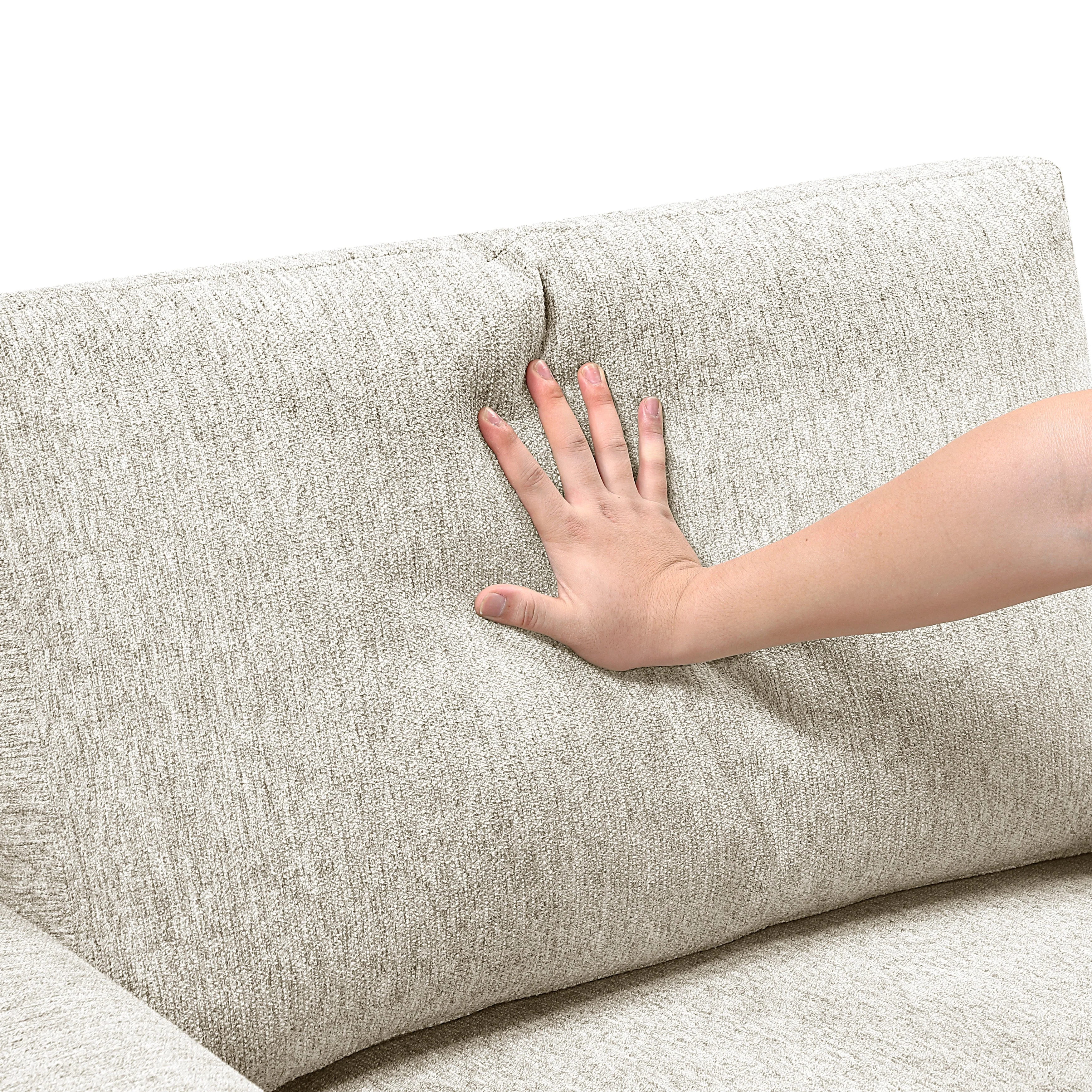 Isla Beige Loveseat with Pull-out Bed and Click Motion Back - Image 20