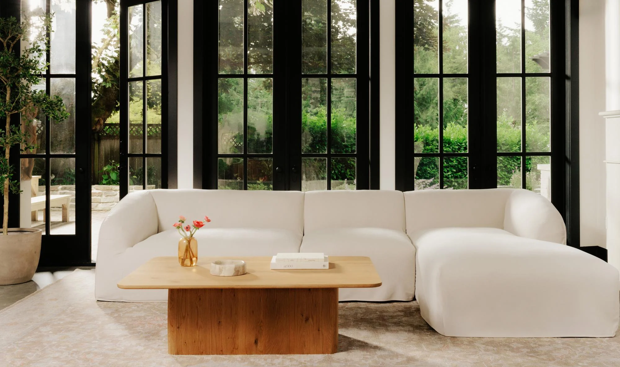 Isla Left Arm Facing Chaise Beige - Image 2