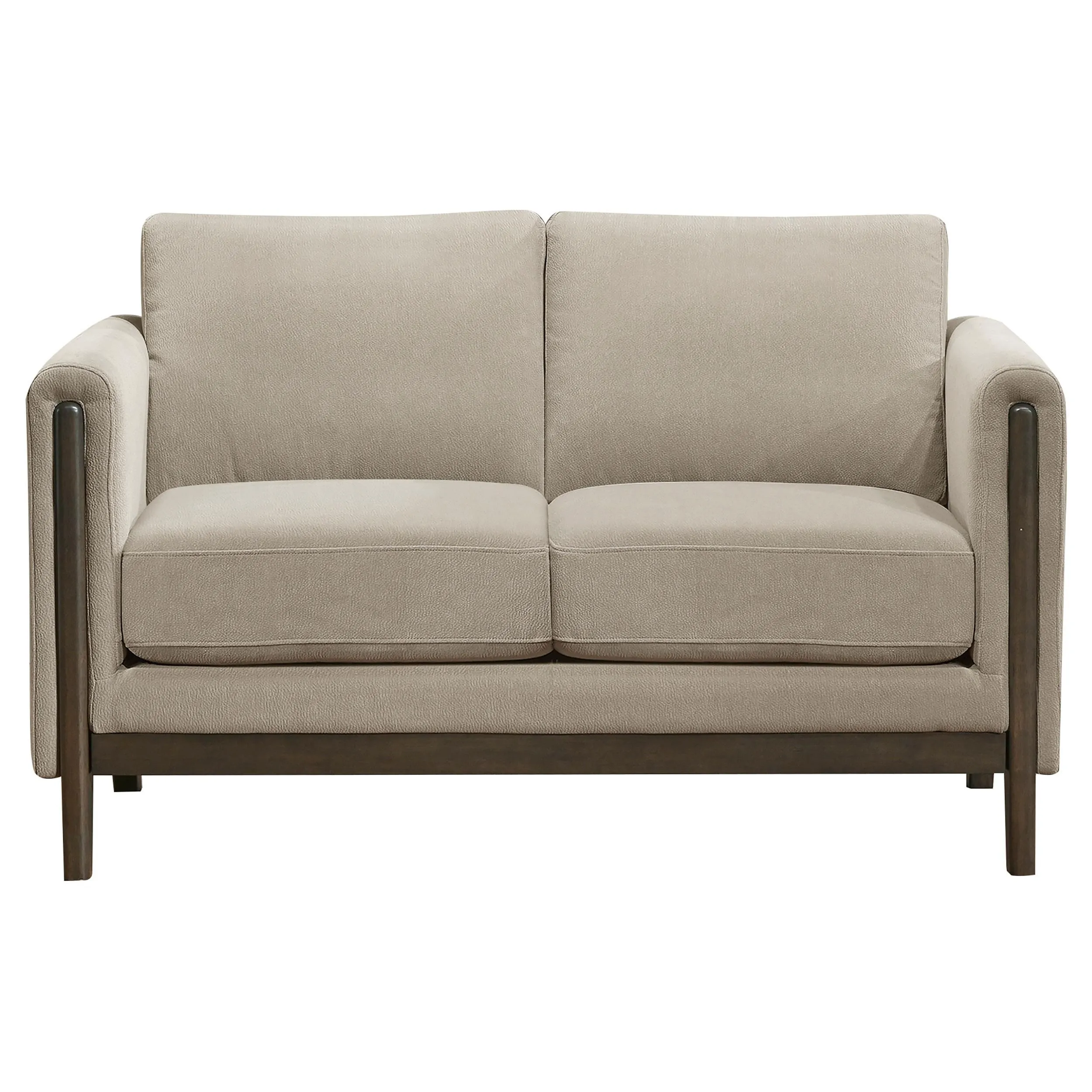 Islington 3-piece Upholstered Panel Arm Sofa Set Taupe - Image 7