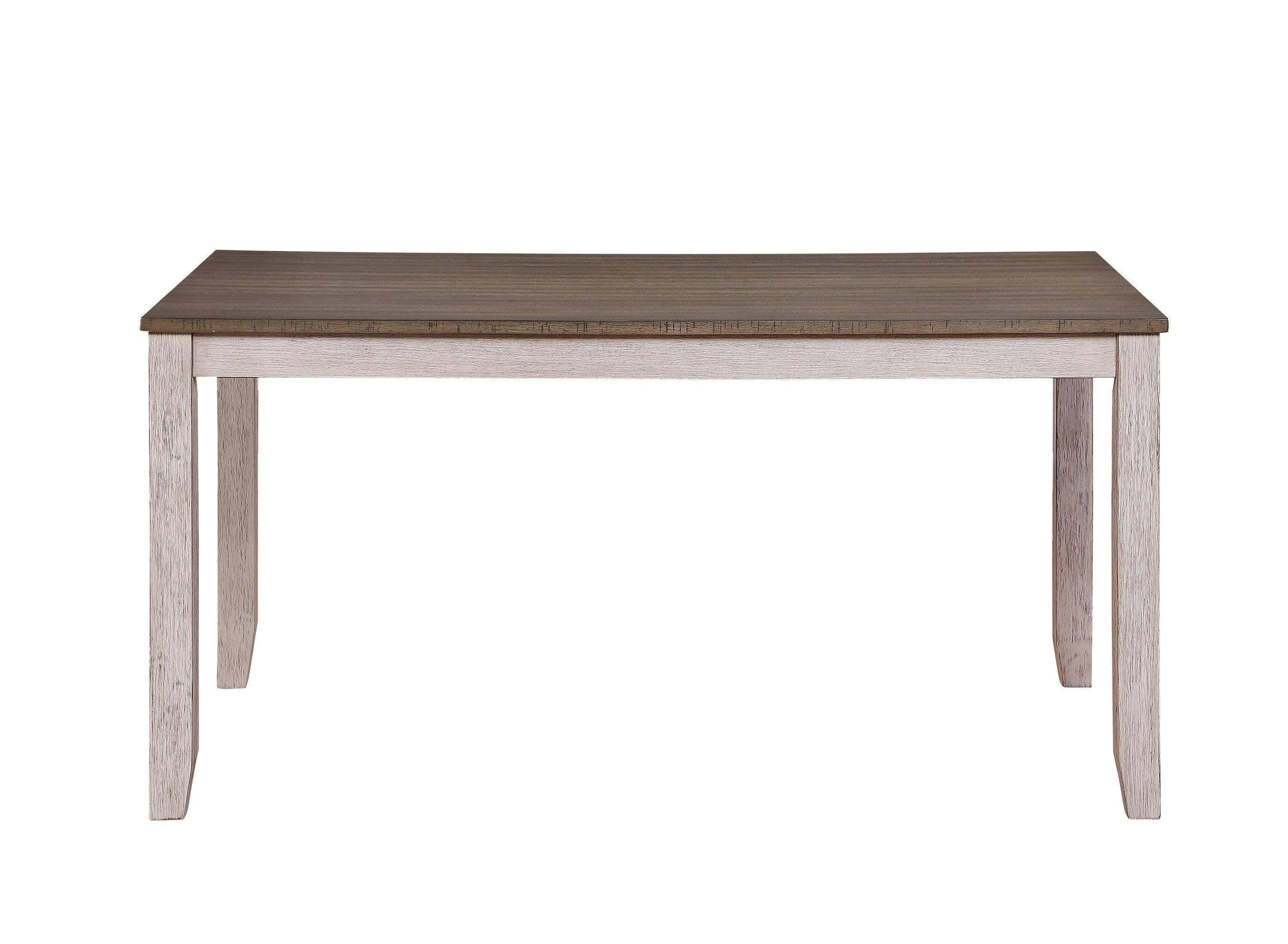 Ithaca Grayish White/Brown Dining Table - Image 4
