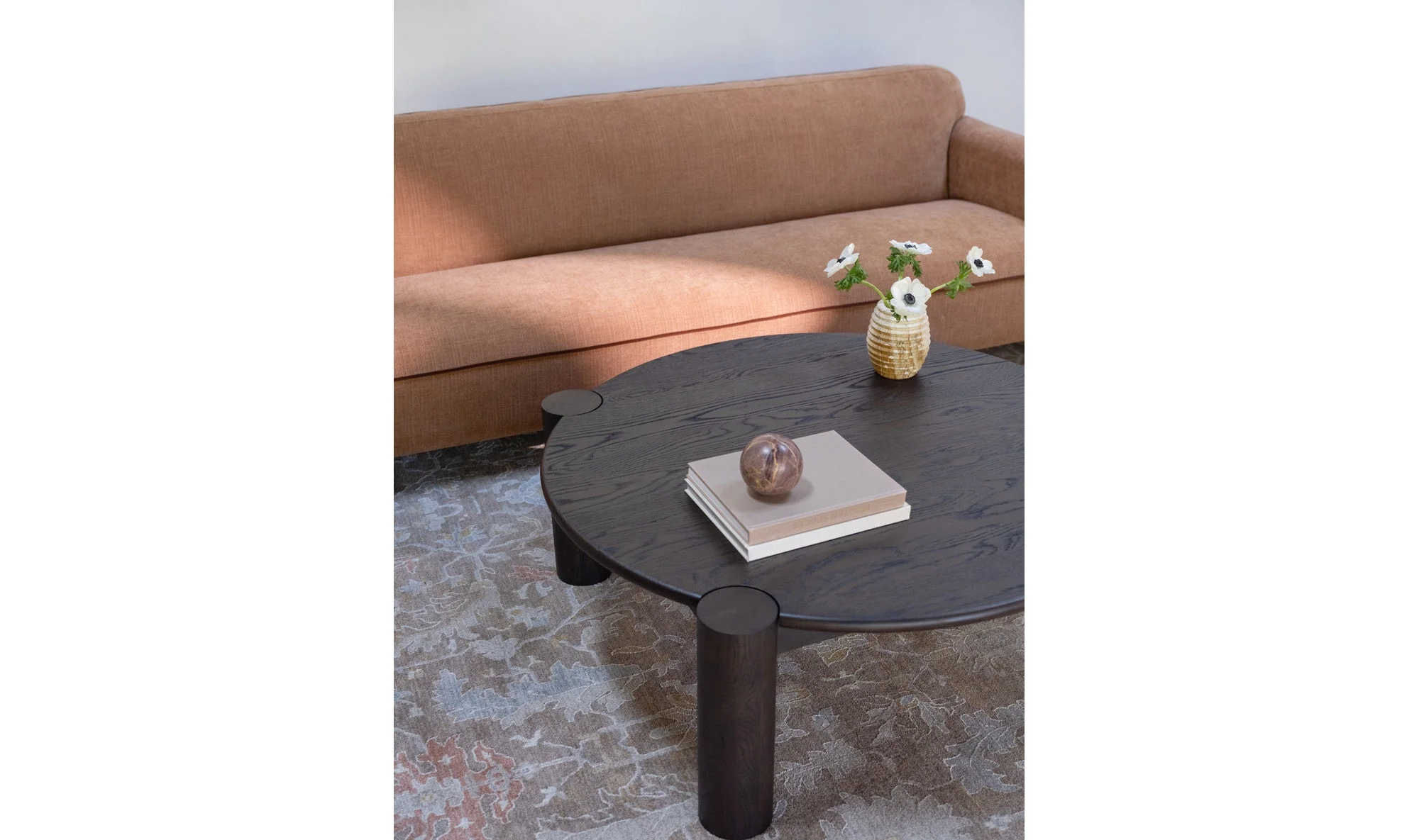 Jack Coffee Table Brushed Dark Brown - Image 3