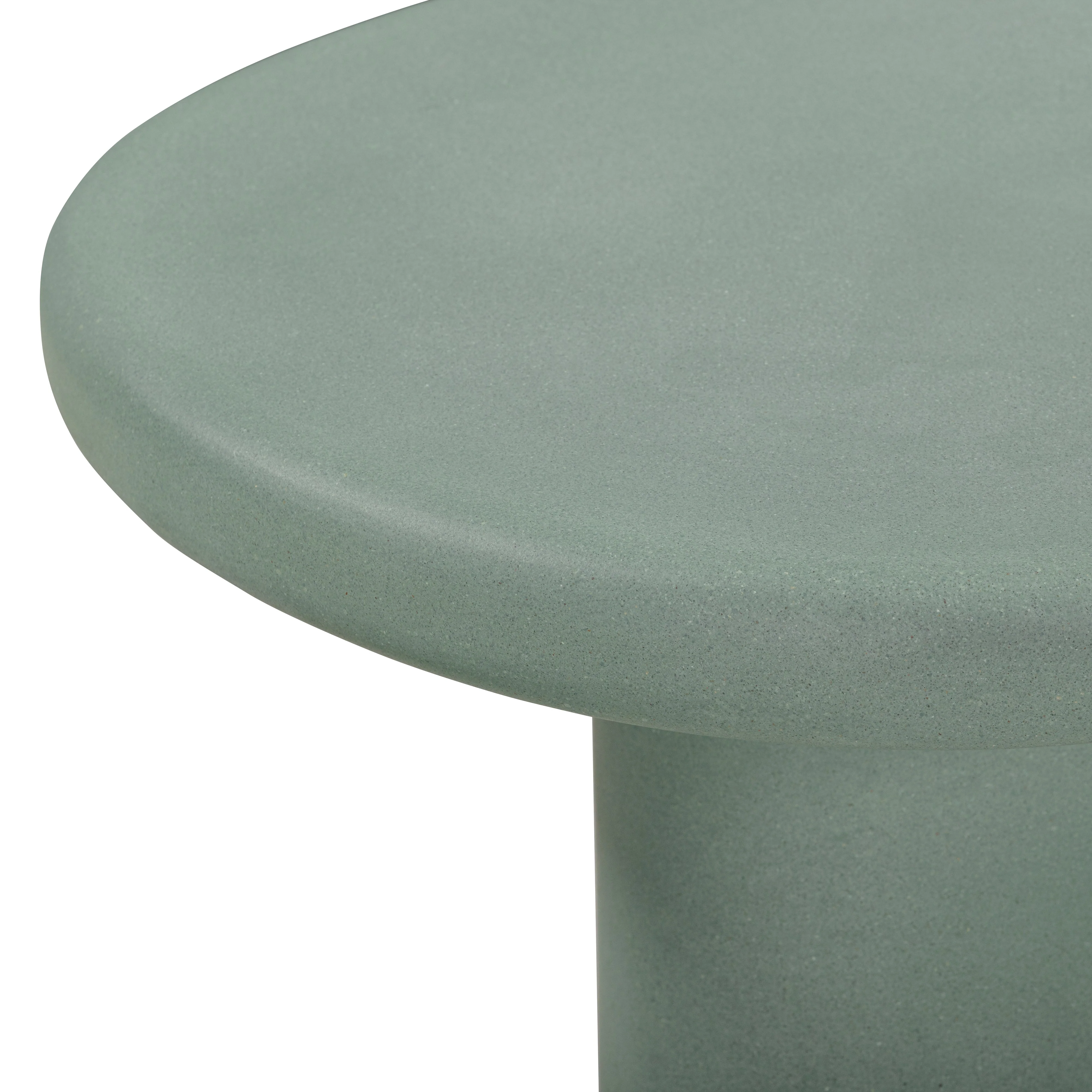 Jade Concrete Indoor/Outdoor Side Table - Image 5