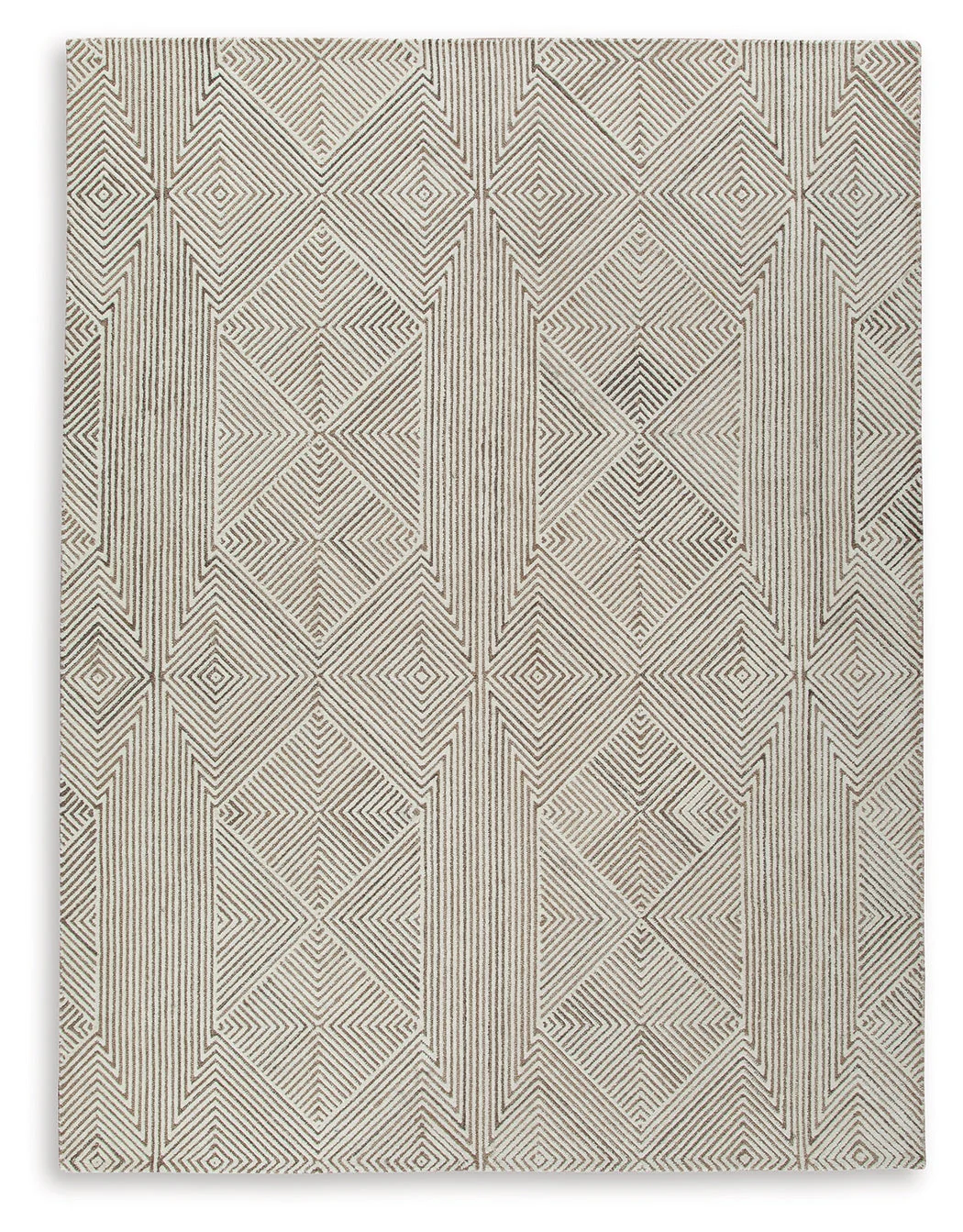Jadott Beige/Brown Large Rug - Image 2