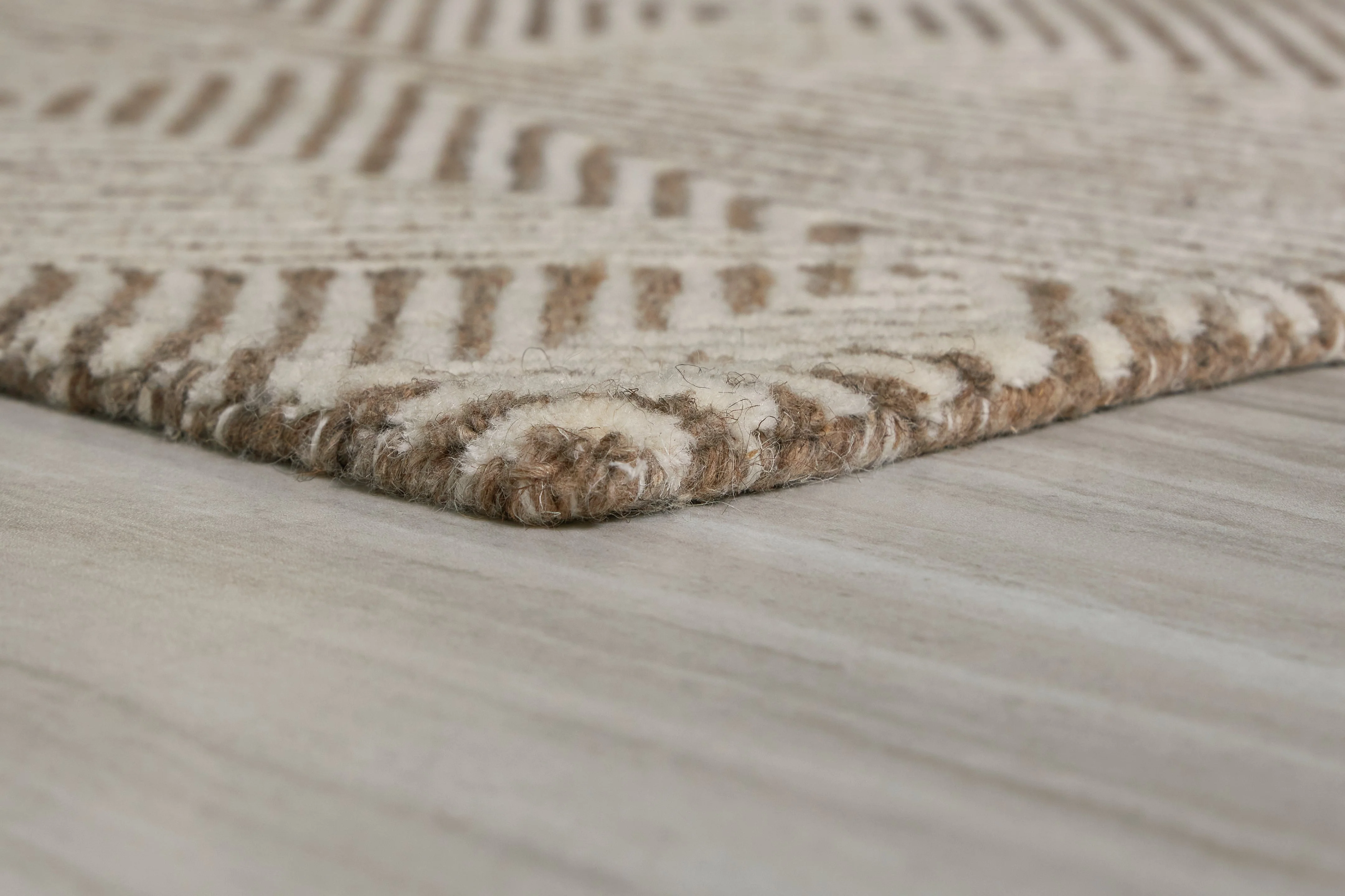 Jadott Beige/Brown Large Rug - Image 3