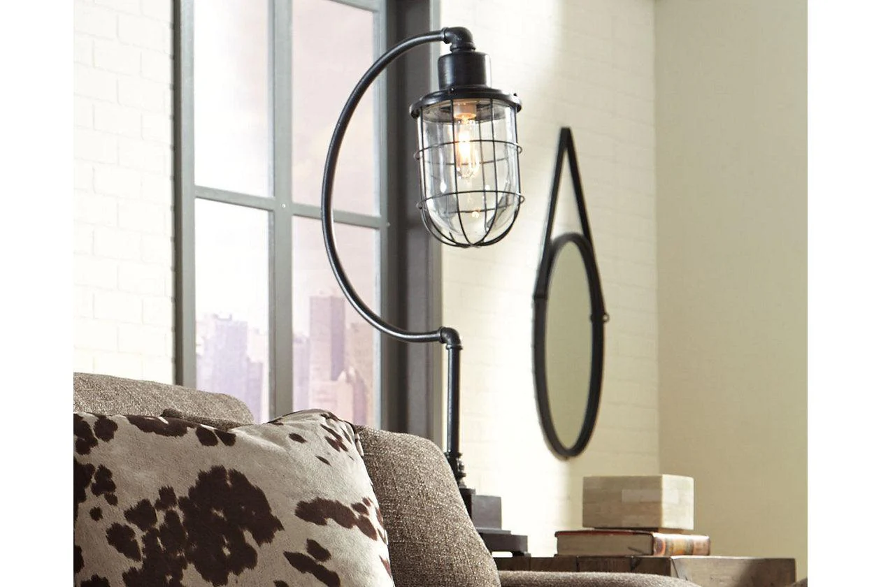 Jae Antique Black Desk Lamp - Image 6