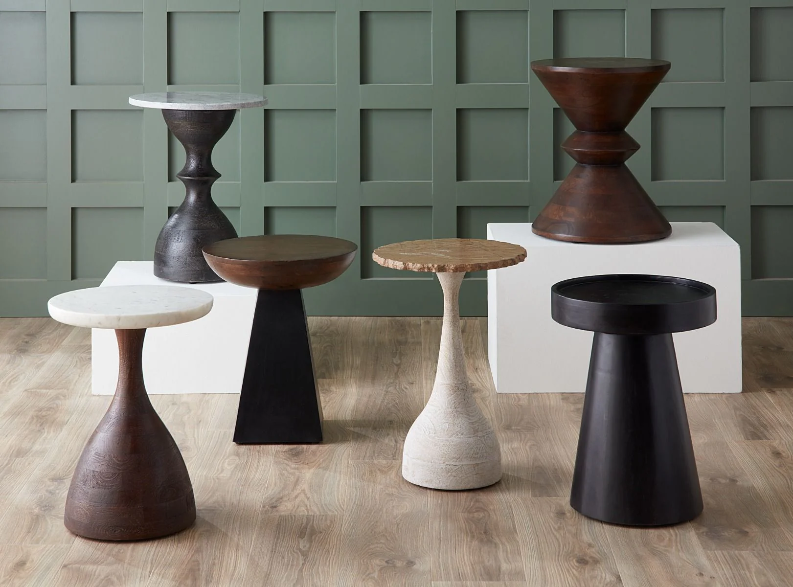 Jaipur Martini 18" Black Side Table - Image 7