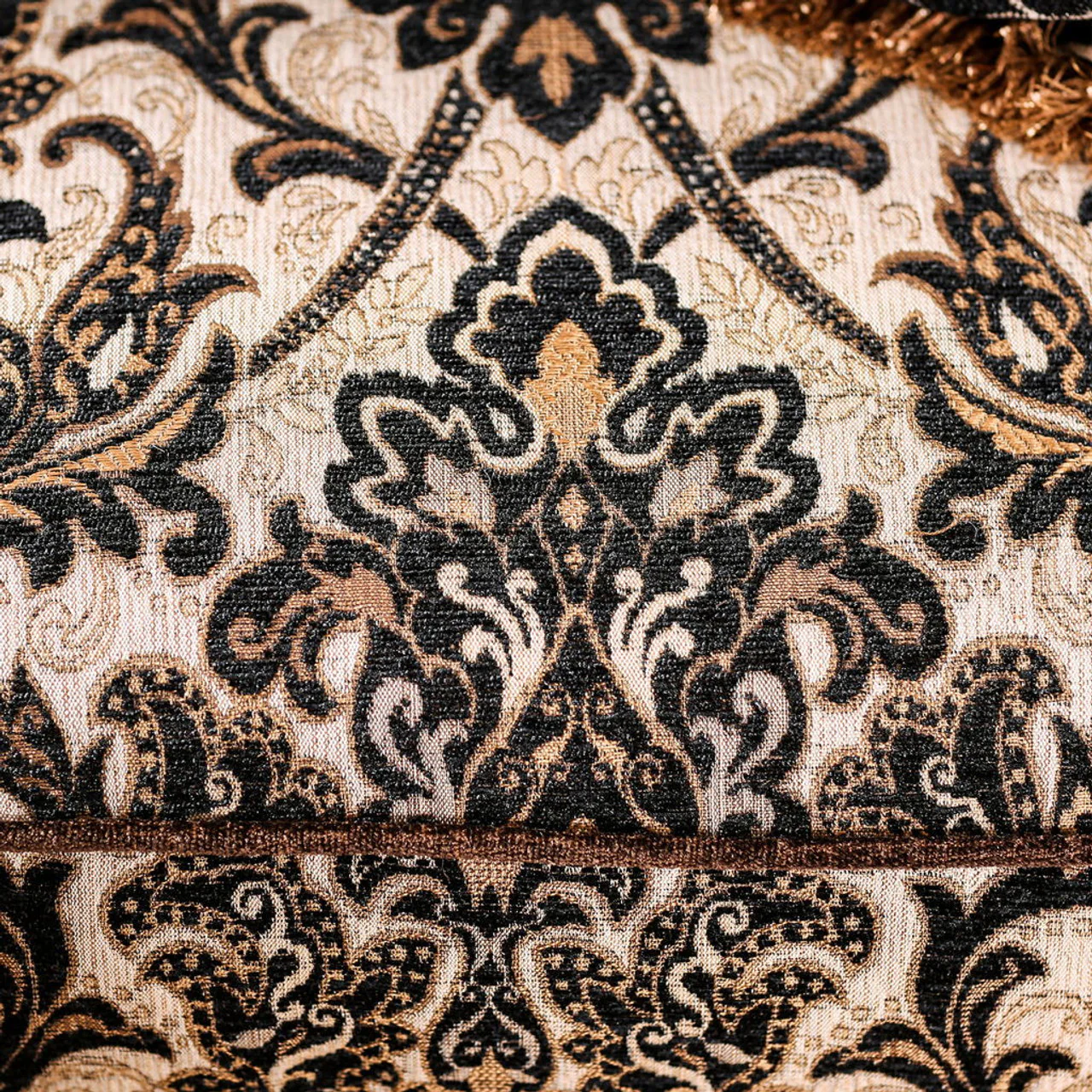 Jamael Brown/Espresso Sofa - Image 3