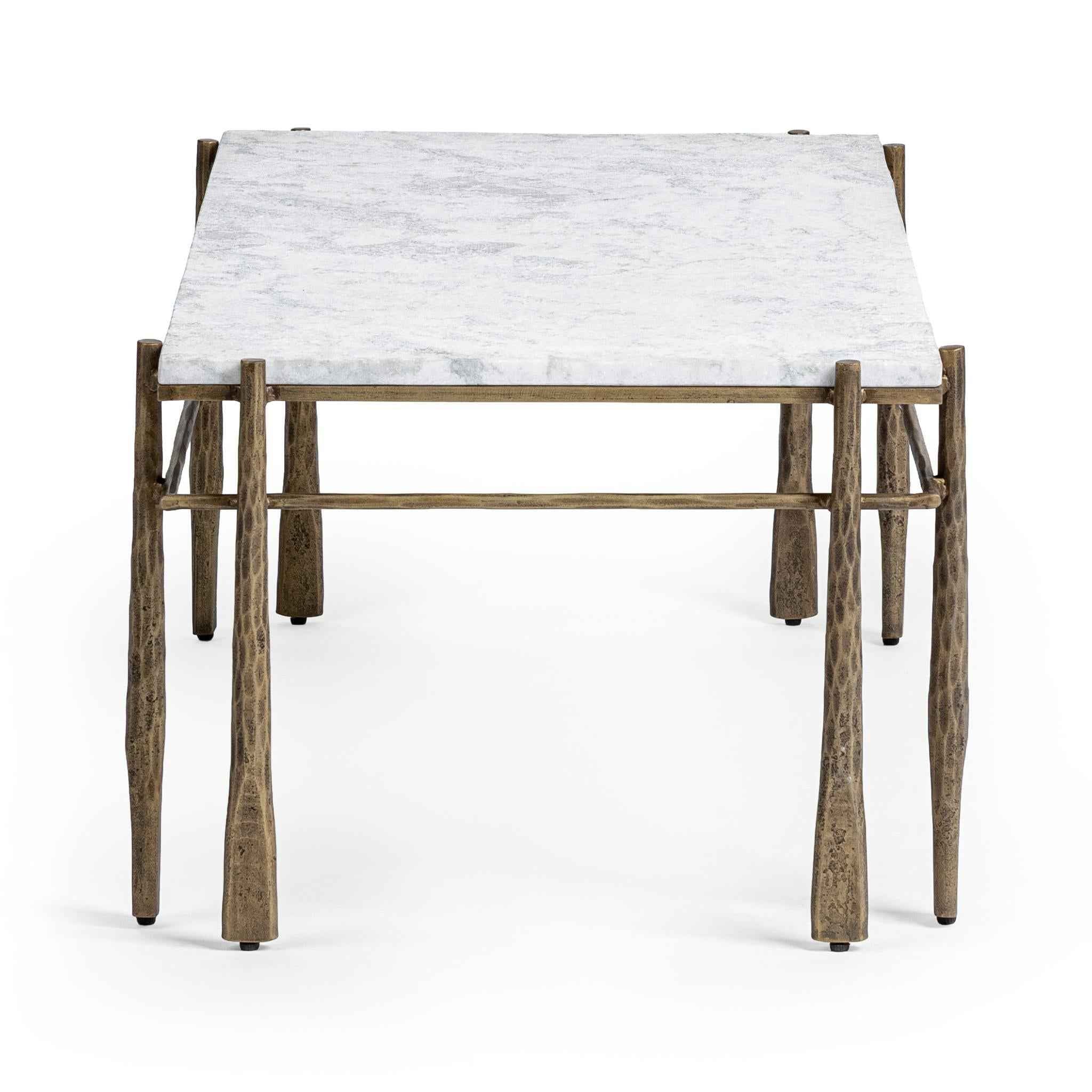 Jasmine Coffee Table - Moonstone White - Image 3