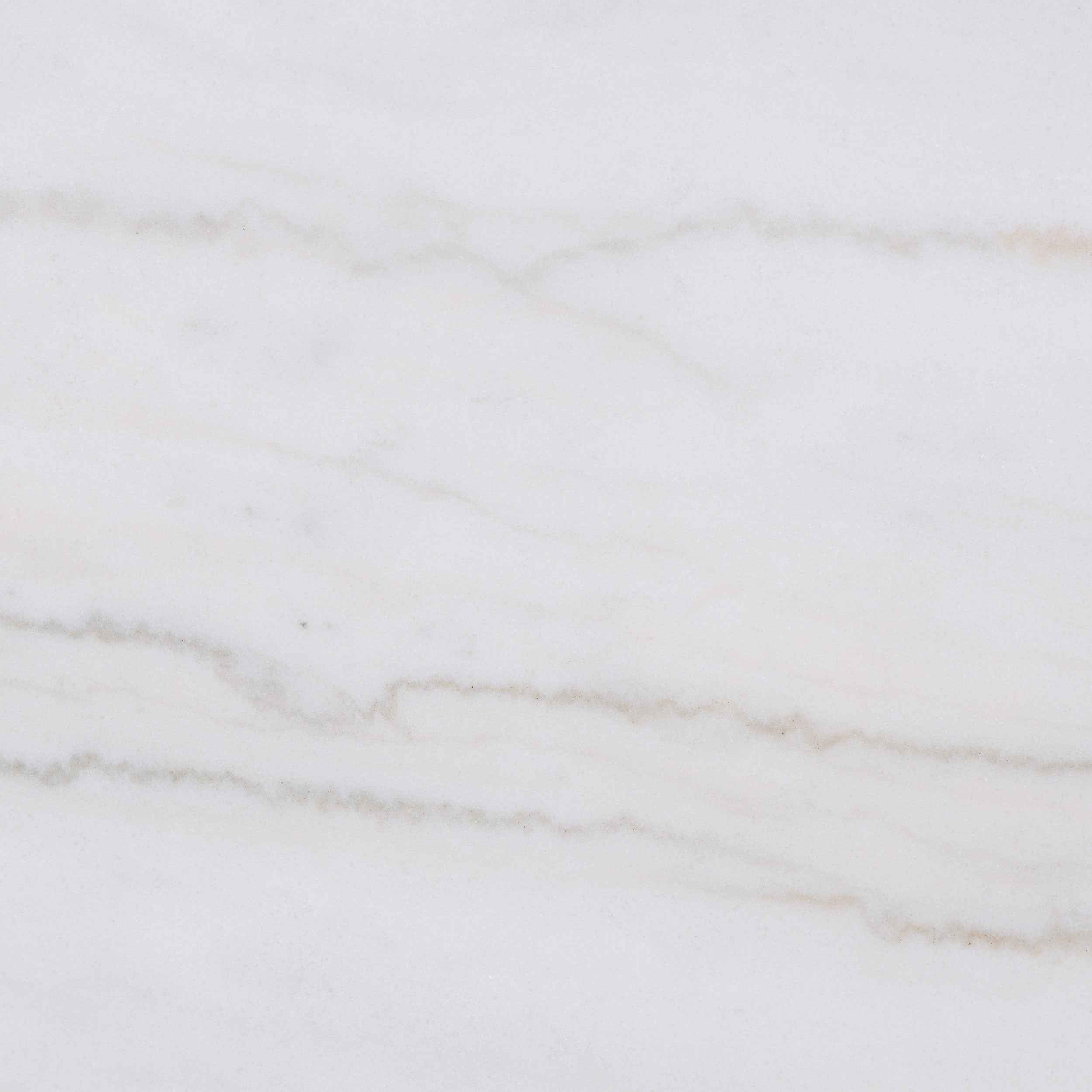 Jason Greige/White Marble 3-piece Round White Marble Coffee Table Set - Image 7