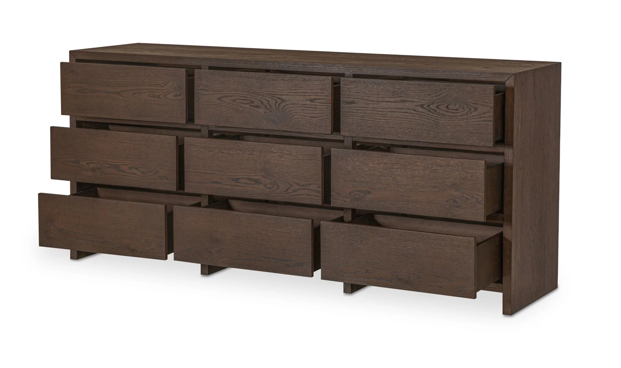 Jenson 9 Drawer Dresser Brown - Image 2