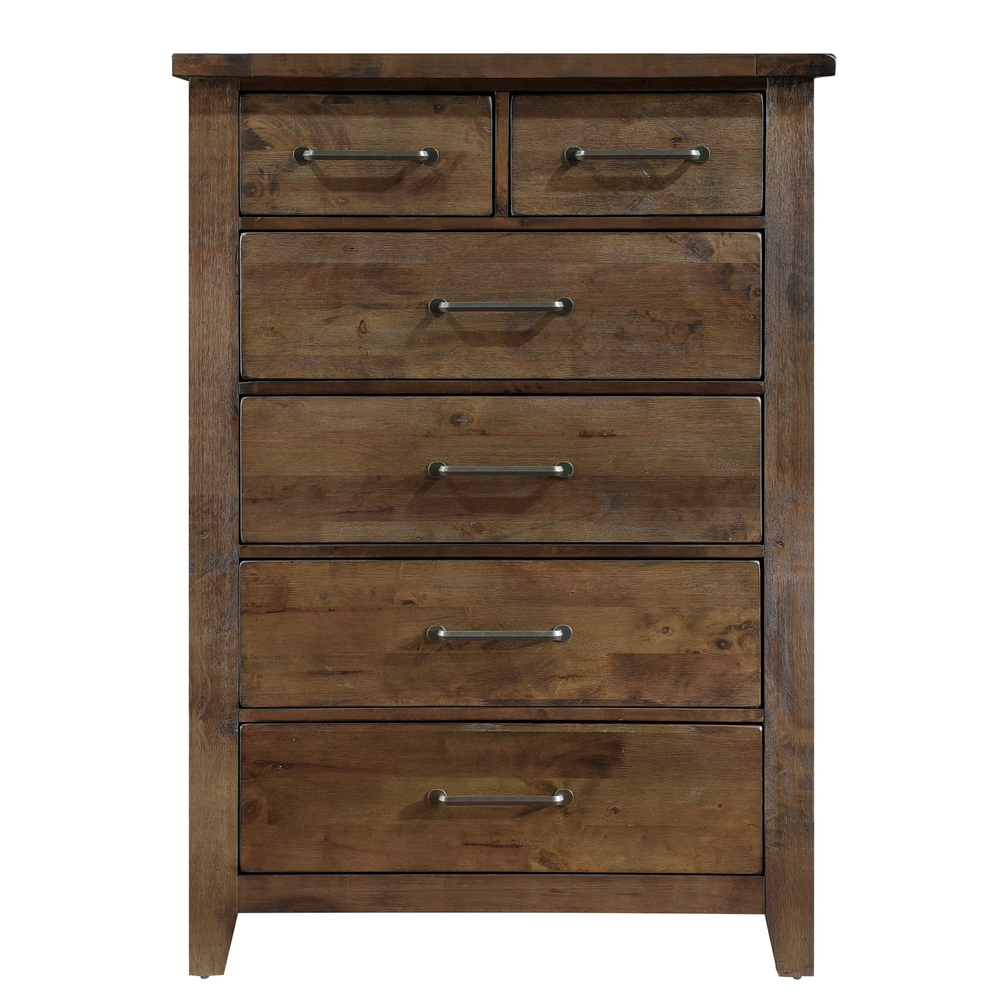 Jerrick Burnished Brown Sleigh Storage Platform Bedroom Set - Image 15