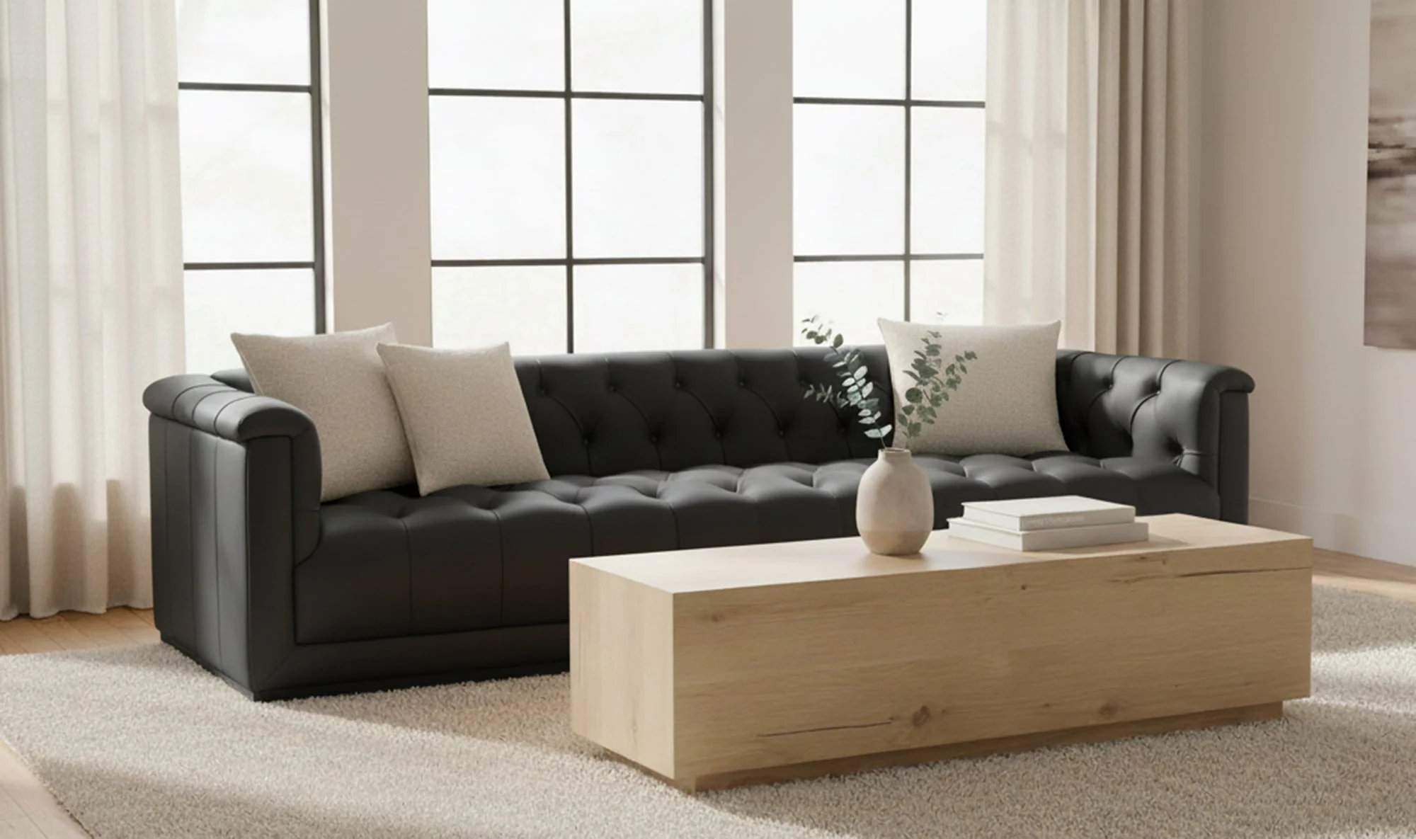 Jervis Sofa Deep Brown - Image 3