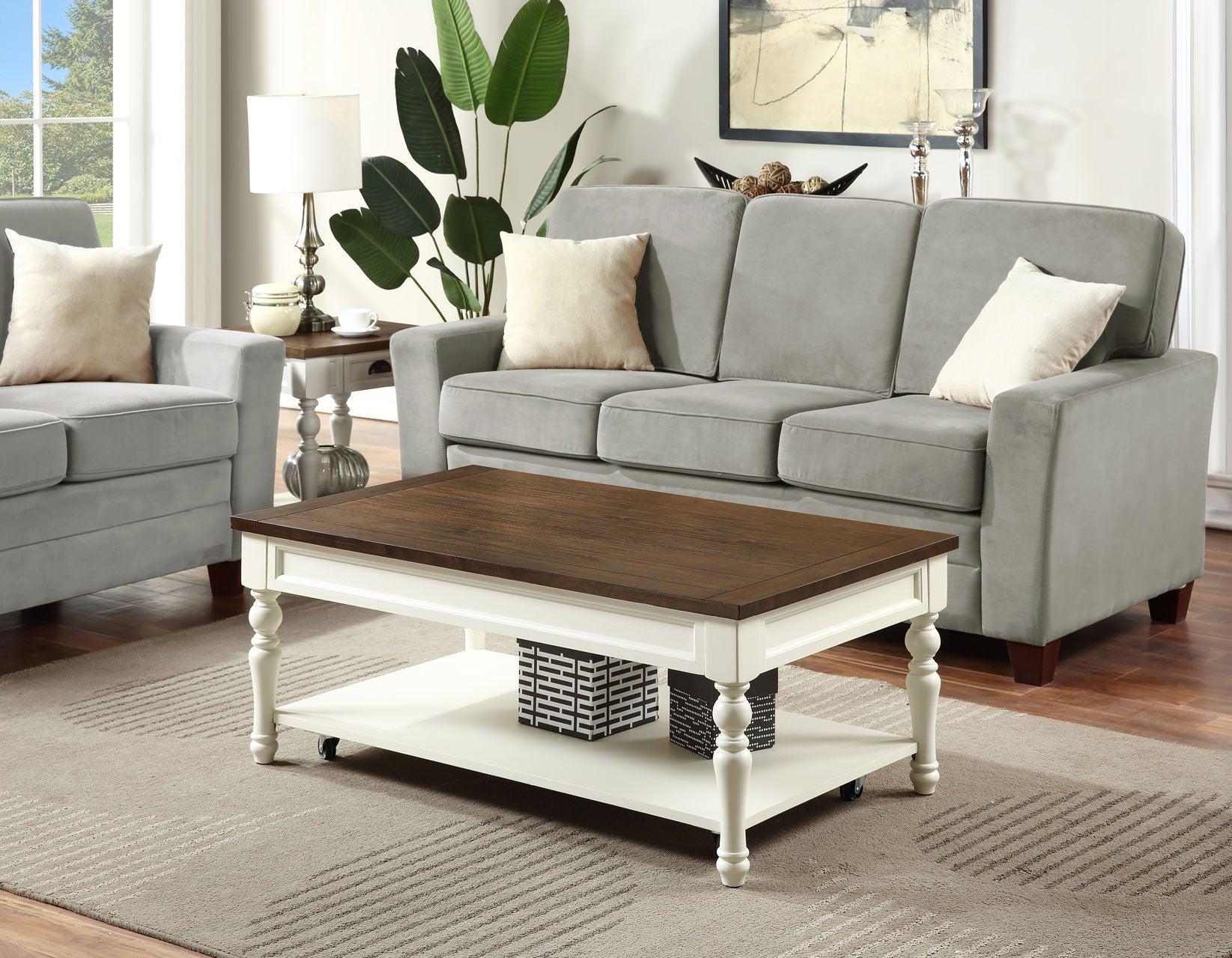 Joanna Coffee Table with Casters - Image 3