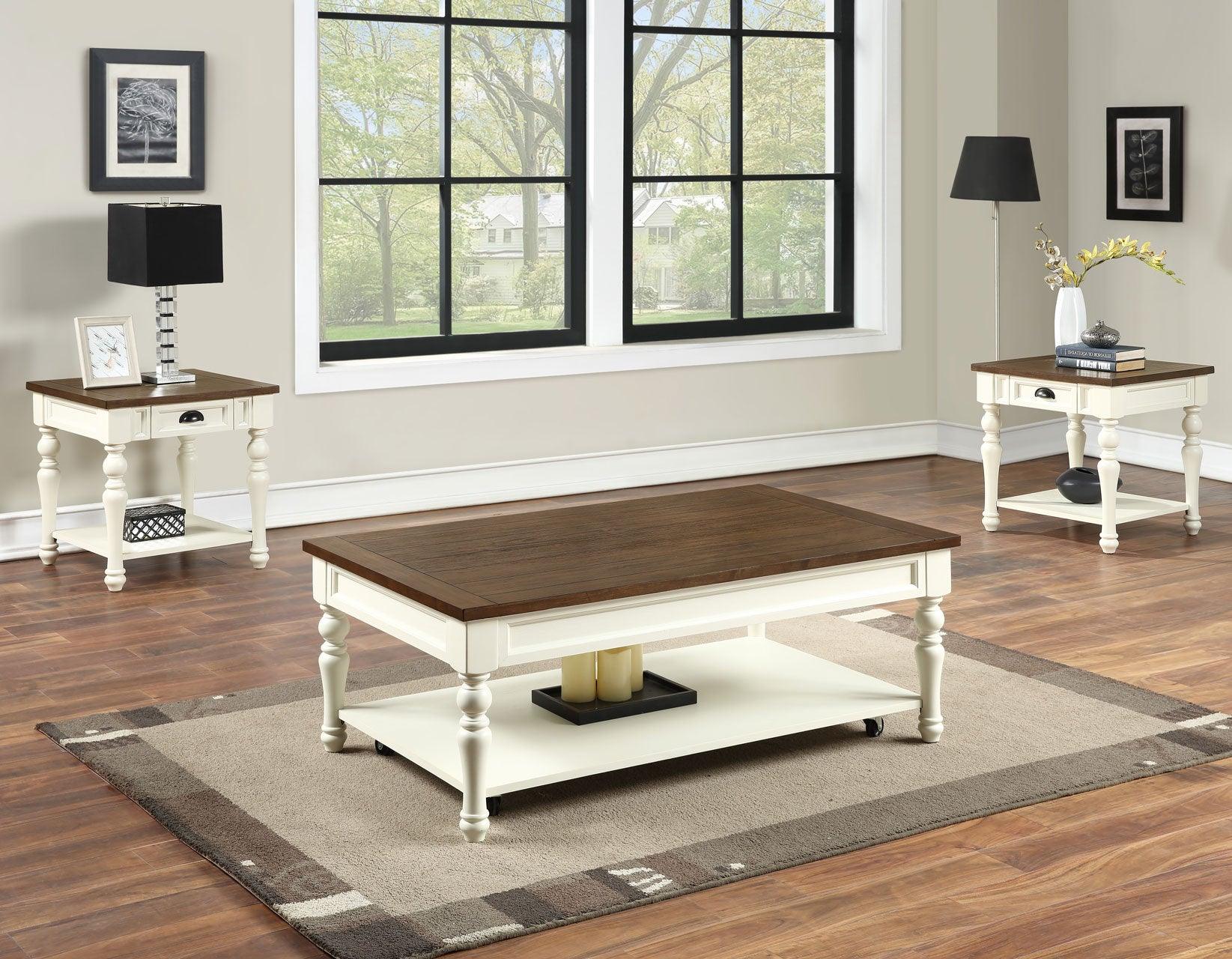 Joanna Coffee Table with Casters - Image 4