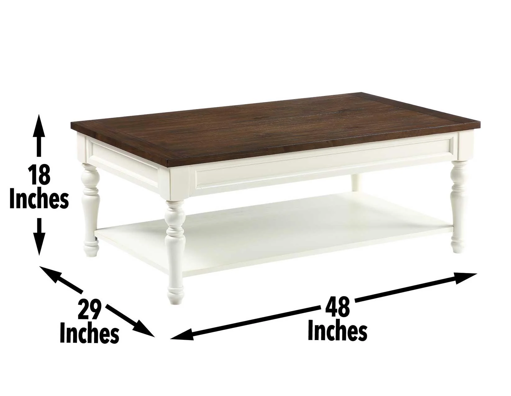 Joanna Coffee Table with Casters - Image 8