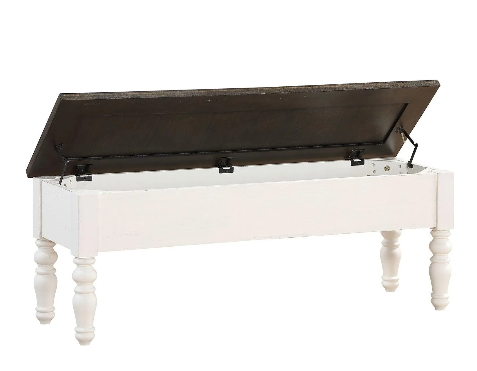 Joanna Two Tone Storage Bench - Image 2