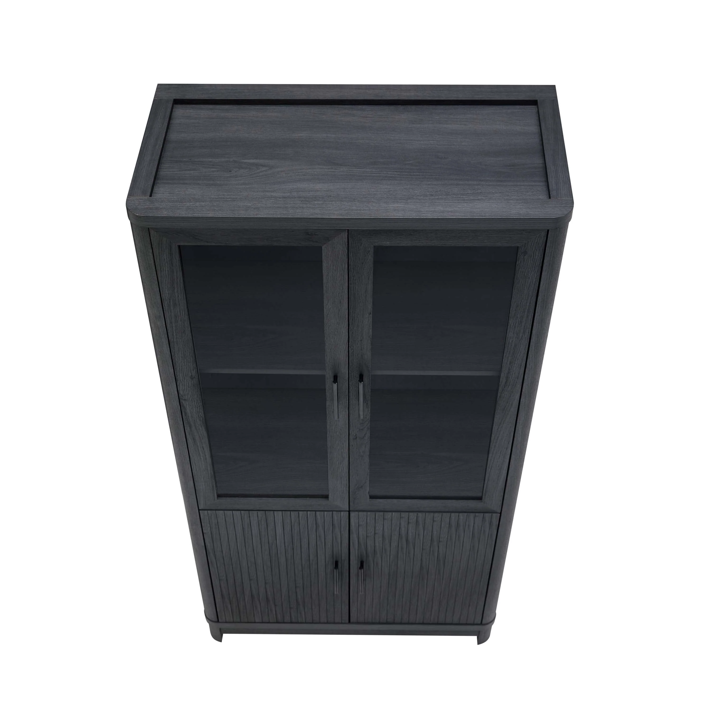 Jodie Bookcase in Charcoal Grey (set of 2) - Image 7