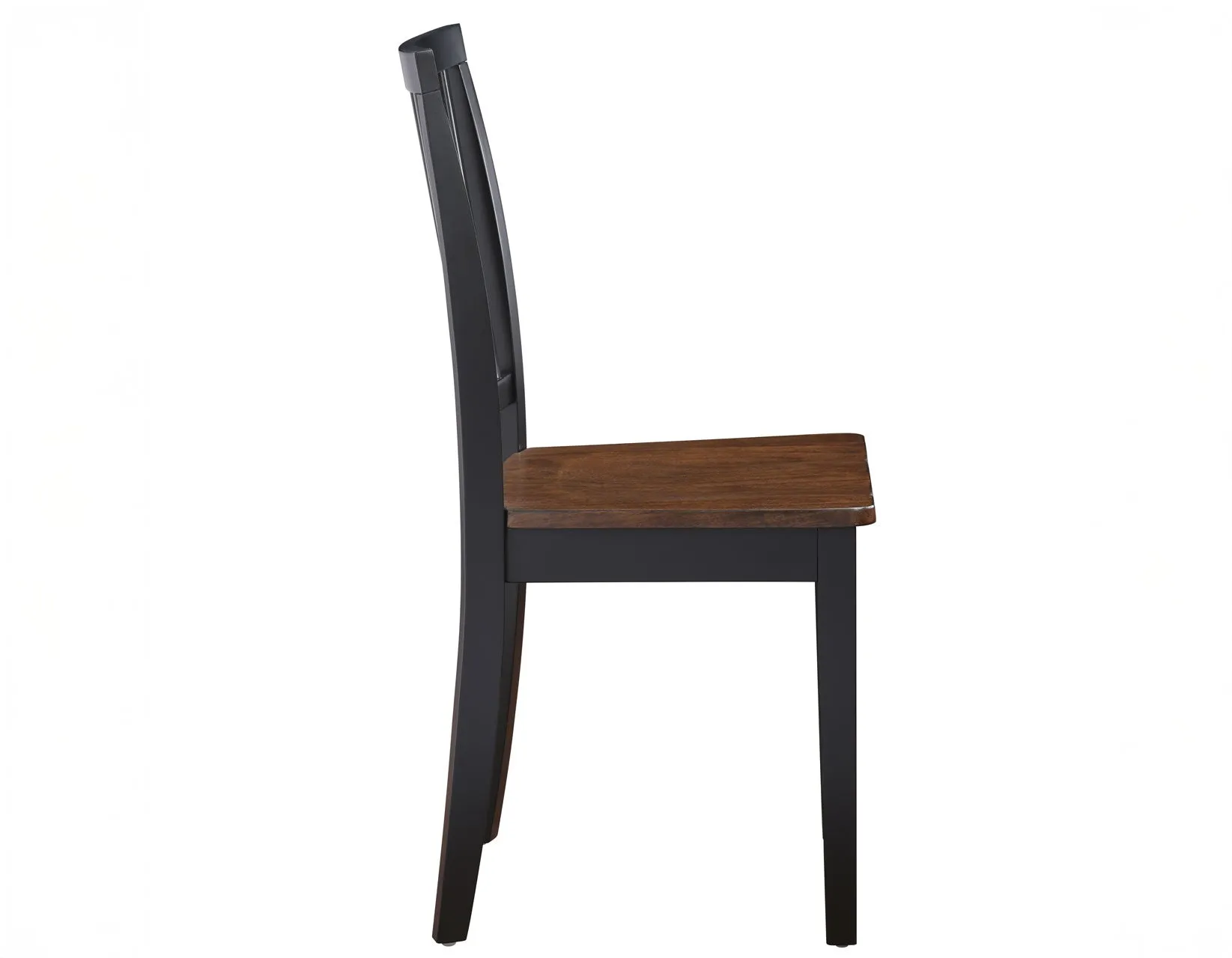 Joplin Walnut/Ebony Solid Wood Dining Chair, Set of 2 - Image 5