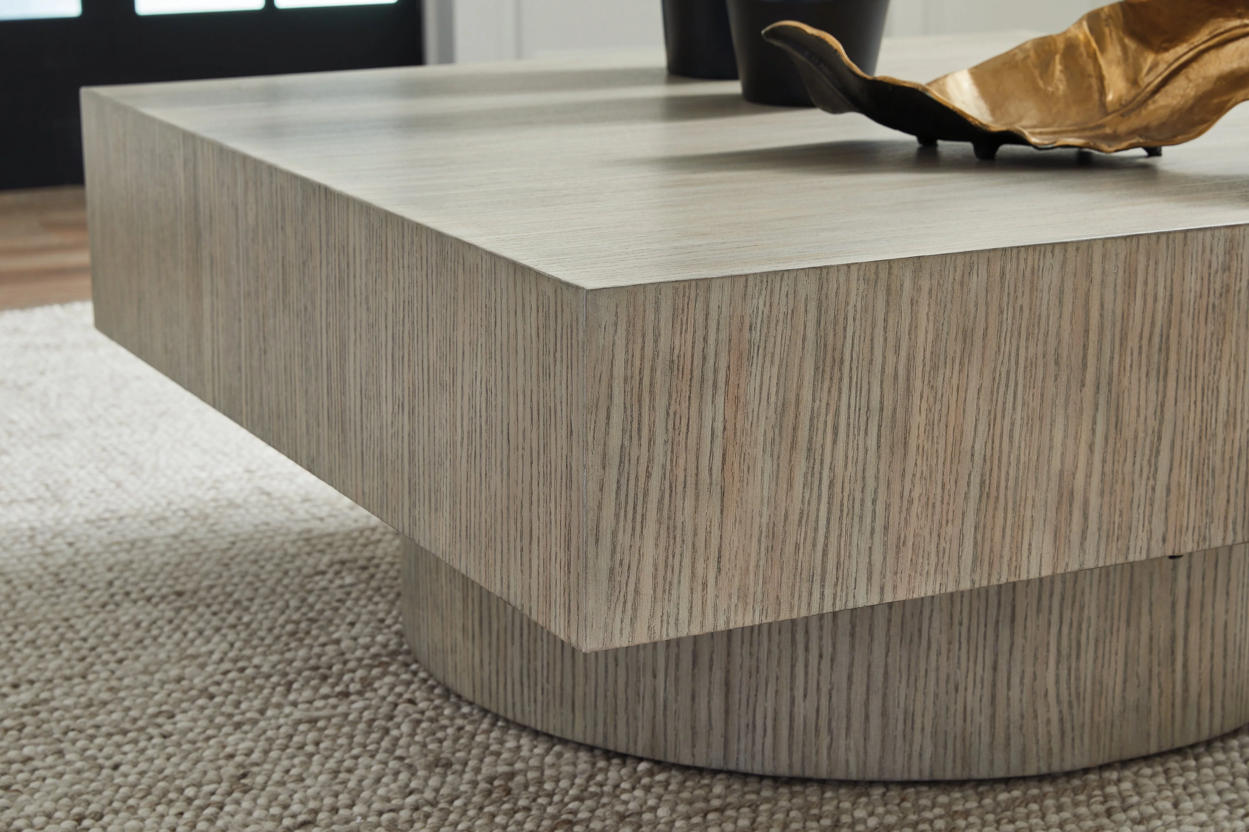 Jorielyn Light Grayish Brown Coffee Table - Image 2