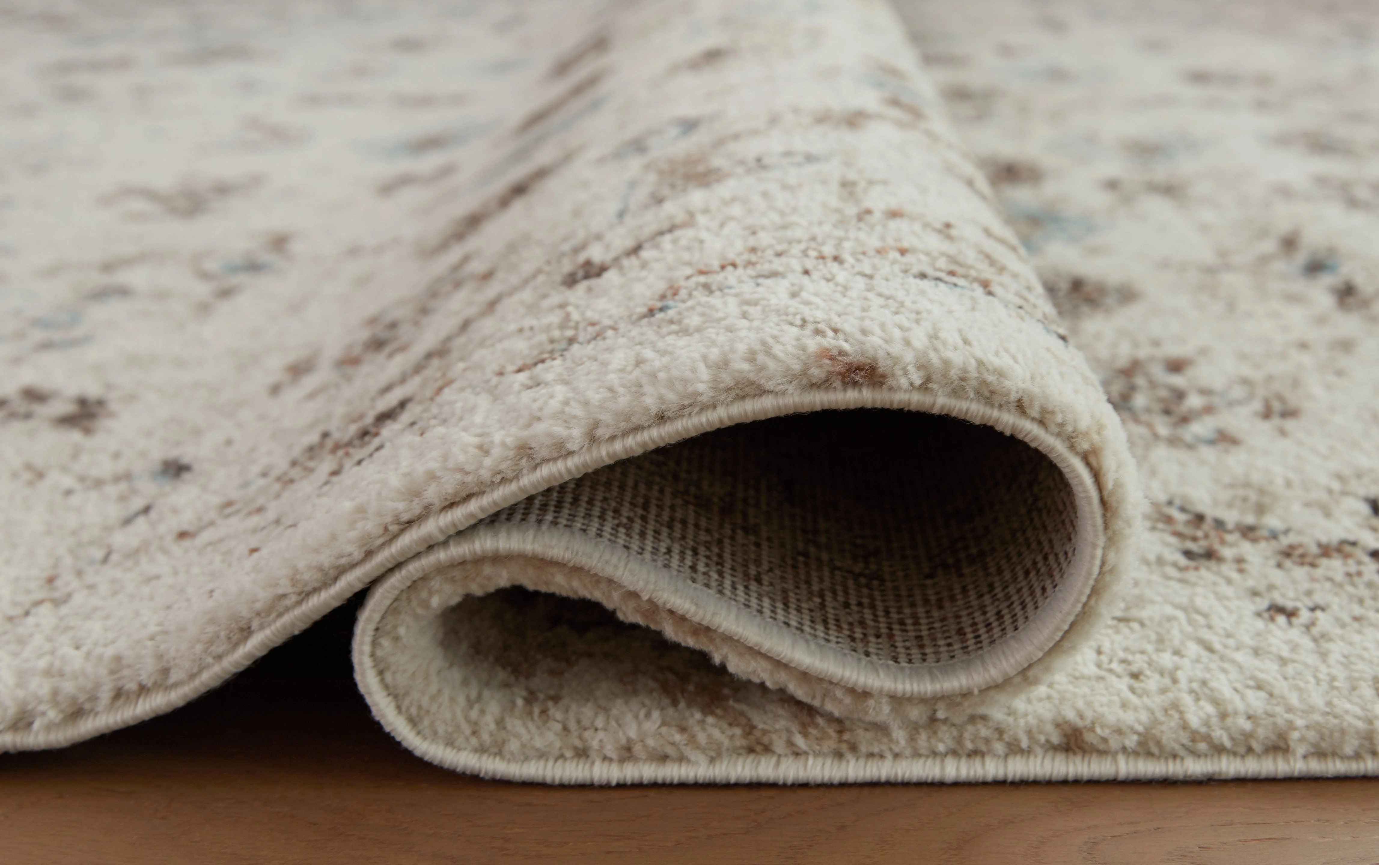Jossler Ivory/Brown/Teal Medium Rug - Image 4