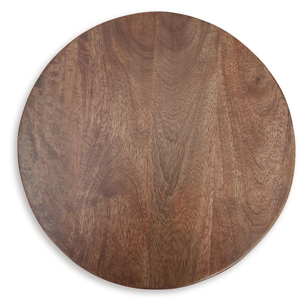 Joville Medium Brown Accent Table - Image 3