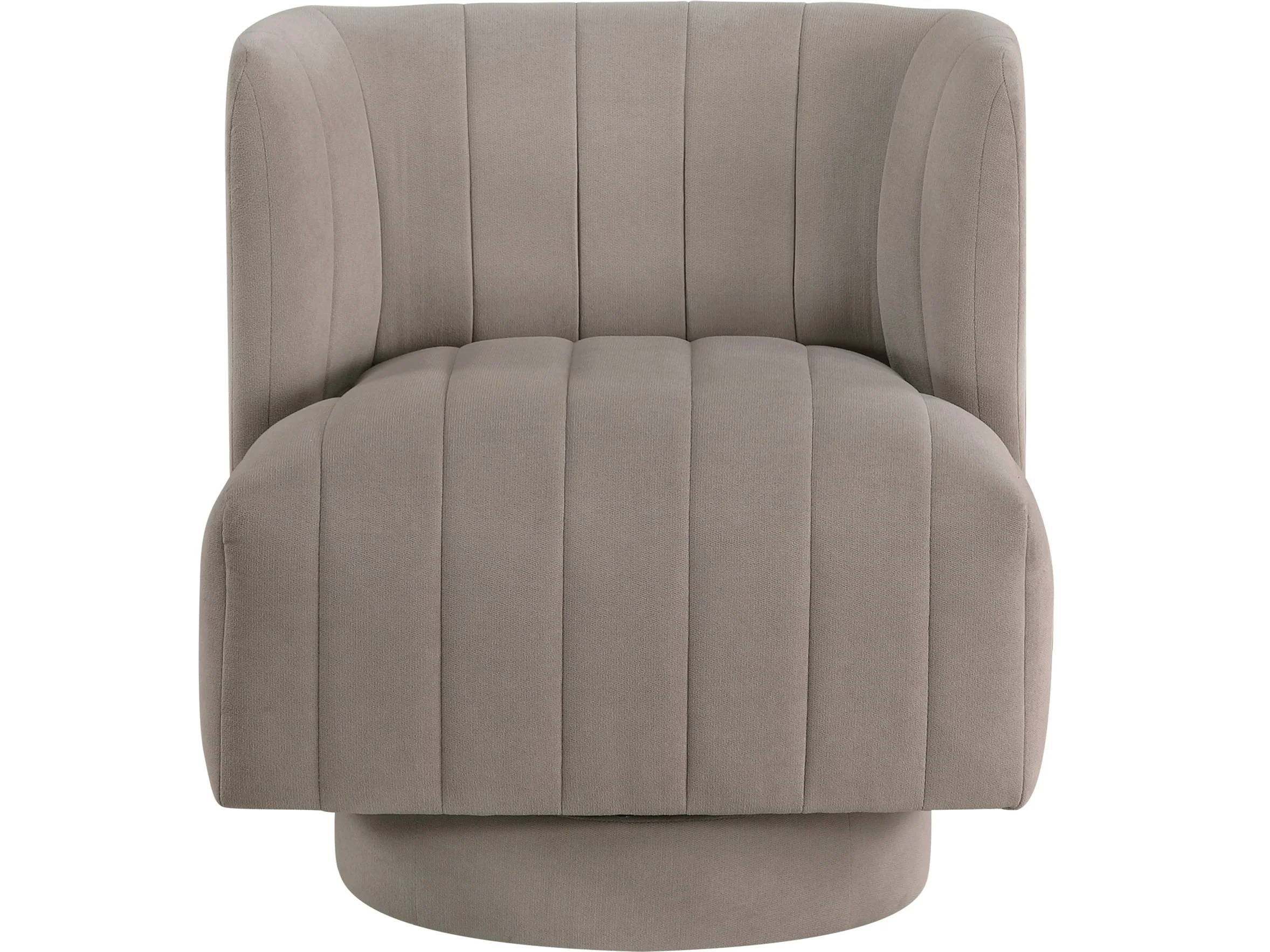 Joyce Taupe Swivel Chair