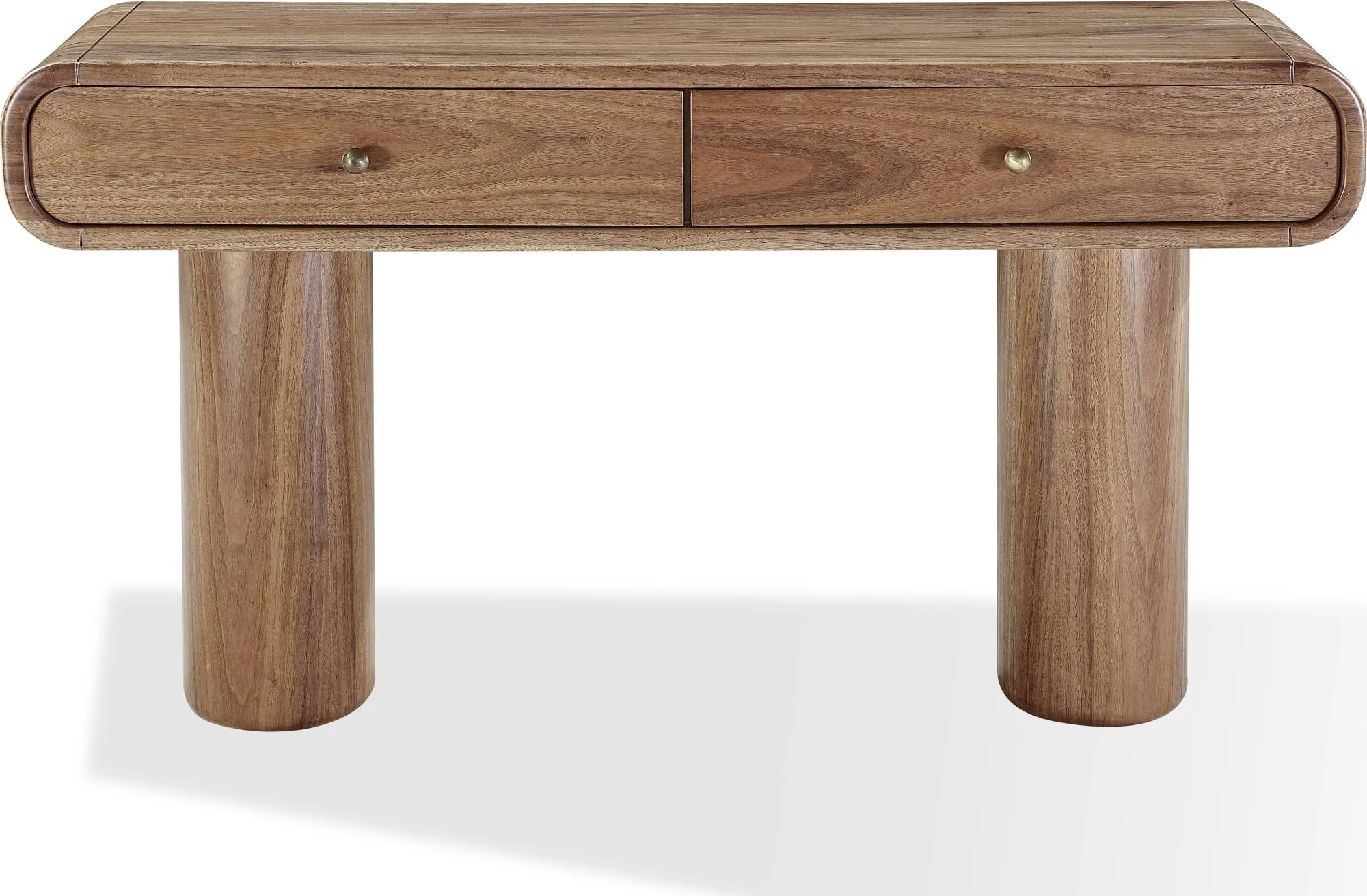 Juba Mongoose Walnut Console Table - Image 2