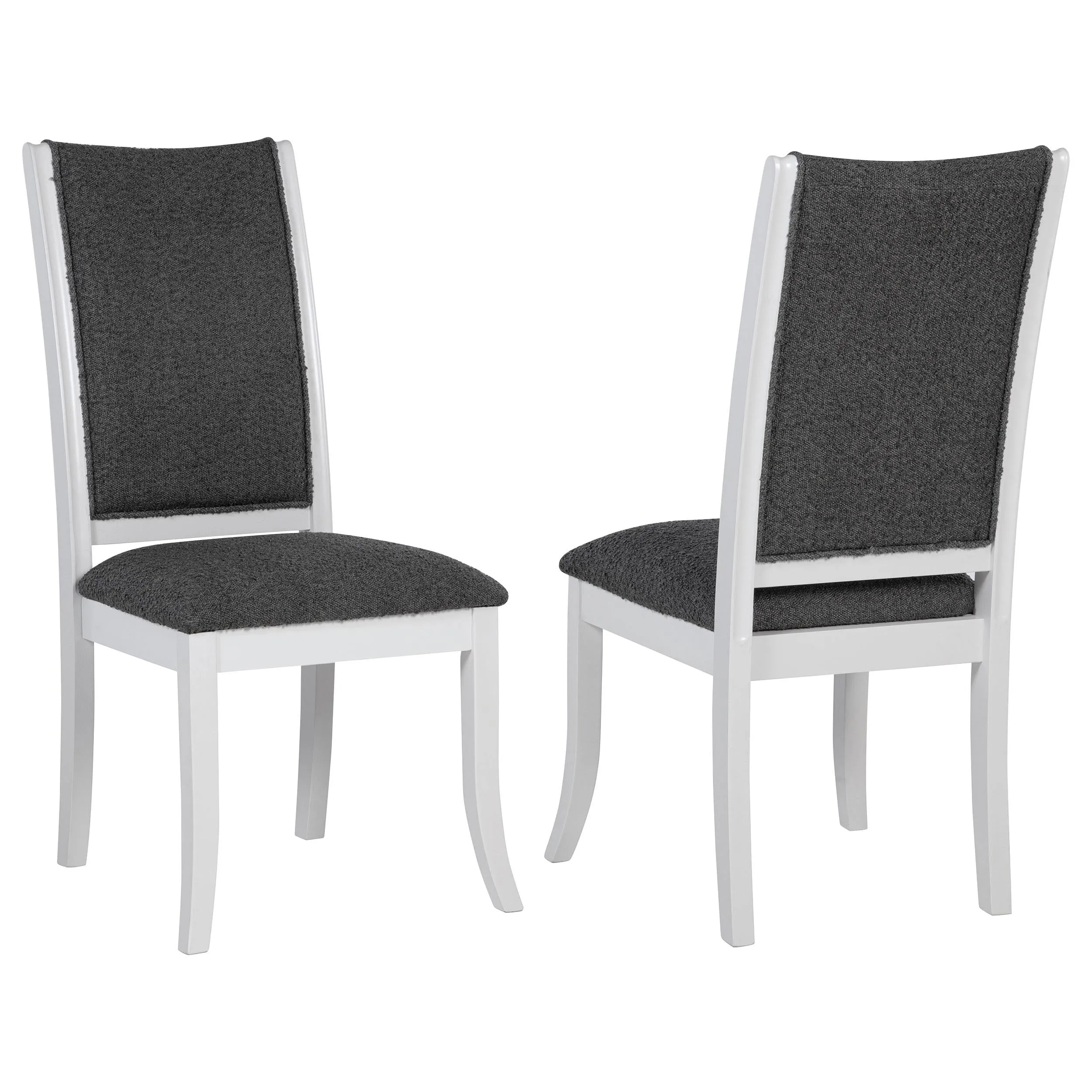 Judd Pearl White and Gray Dining Side Chair, Set of 2 - Image 15