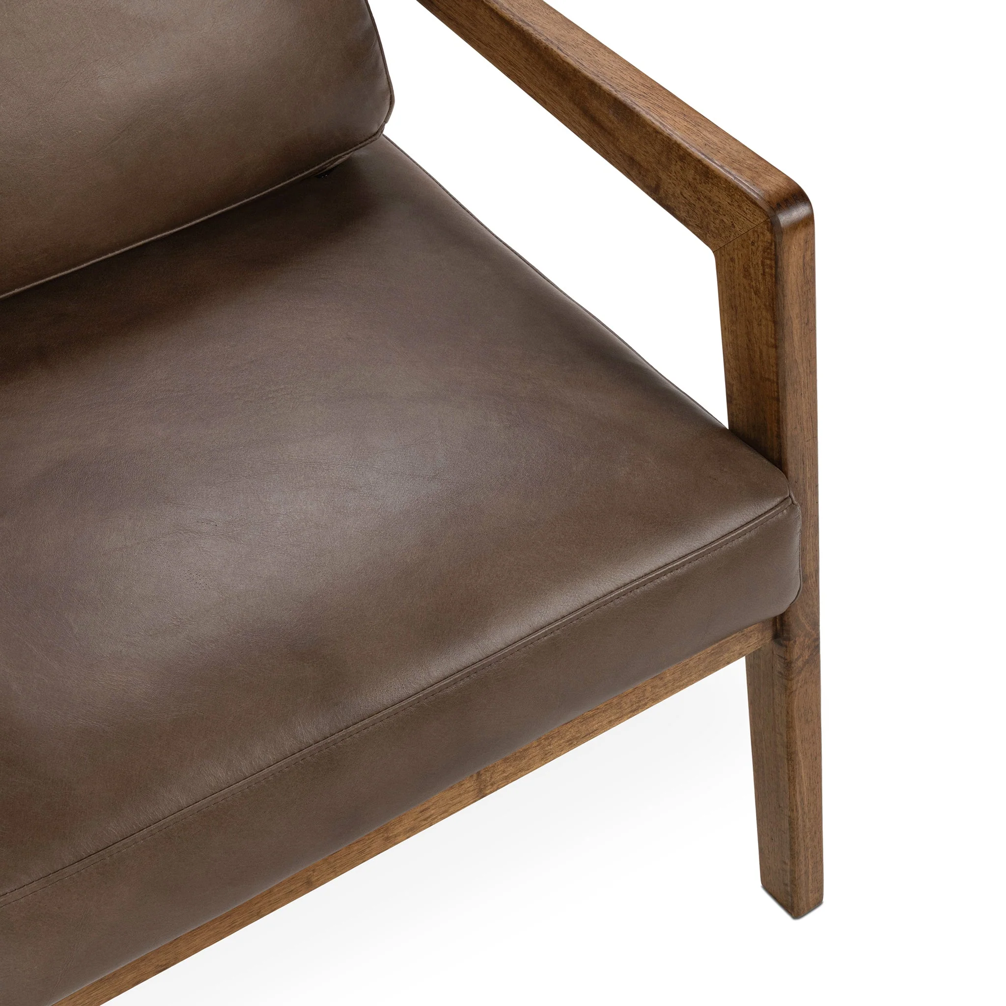 Julia Accent Chair - Truffle Brown - Image 5