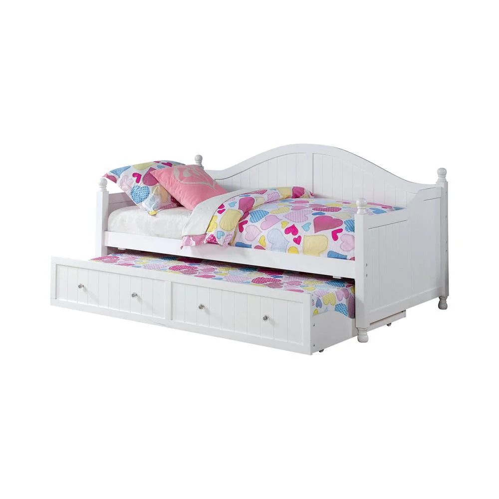 Julie Ann White Twin Daybed with Trundle - Image 2
