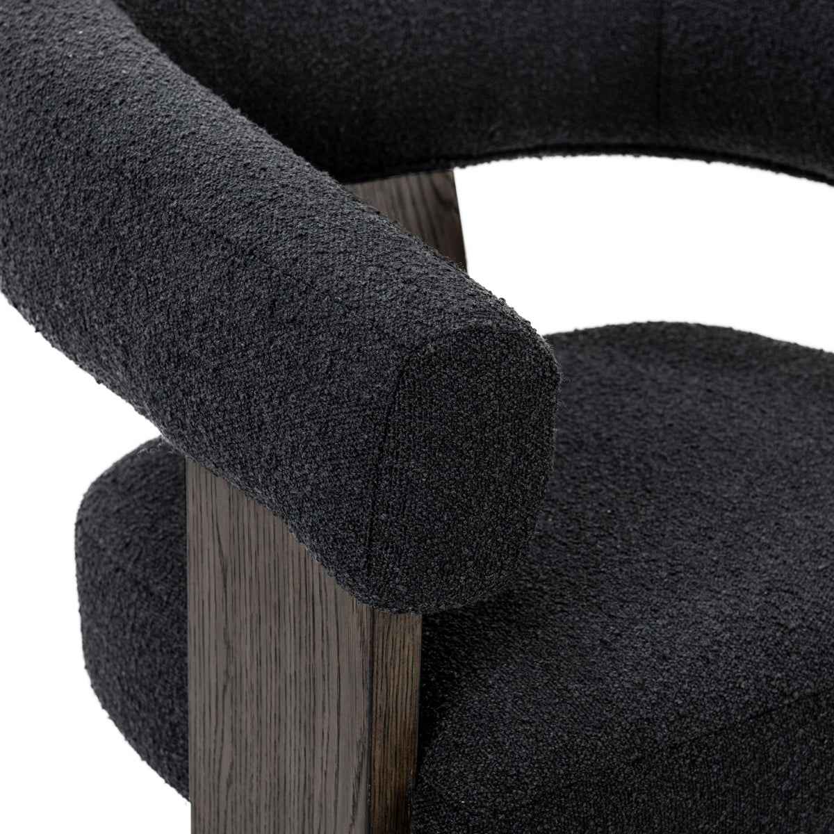 Julina Accent Chair - Charcoal - Image 4
