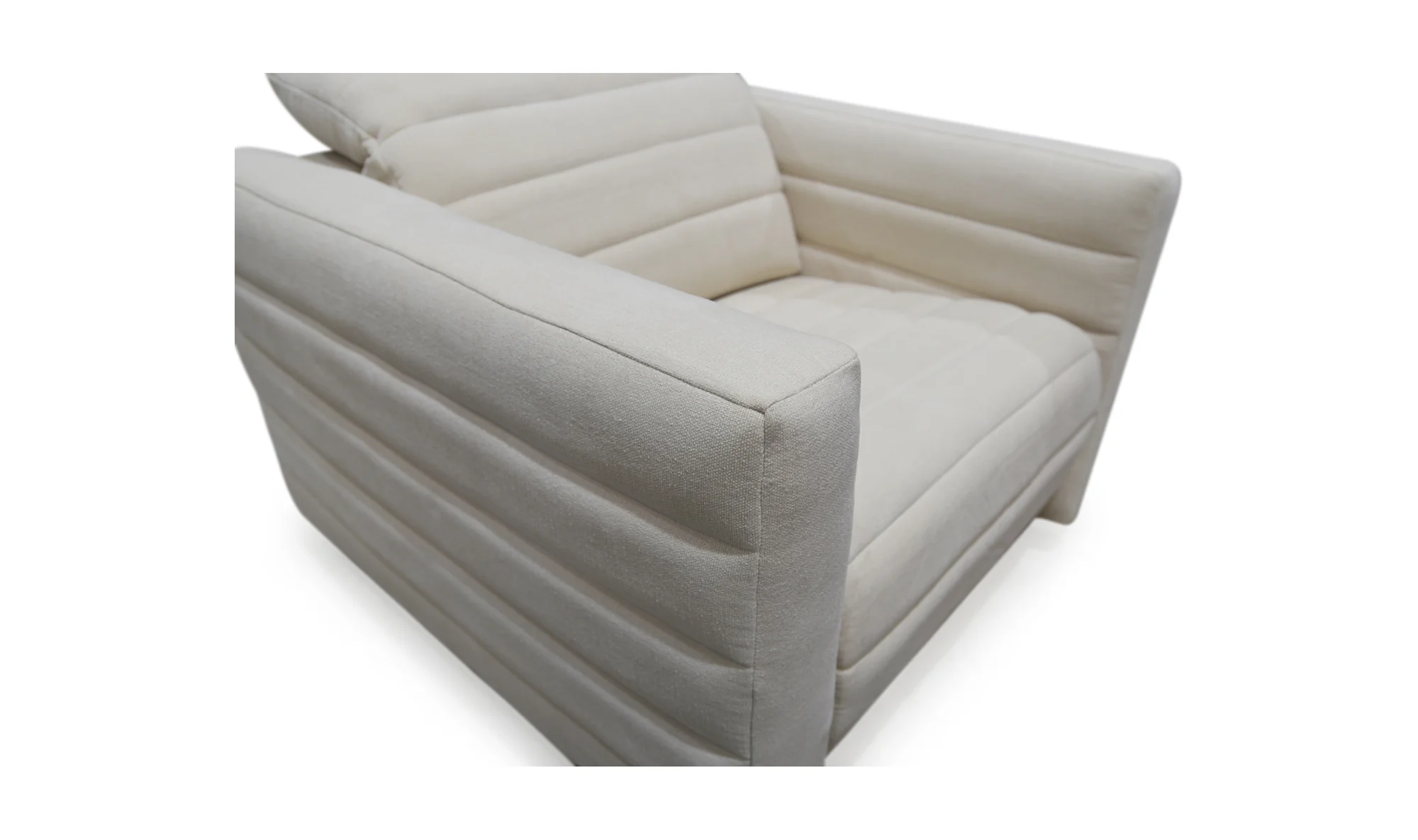 Juno Power Recliner Chair Off White - Image 8