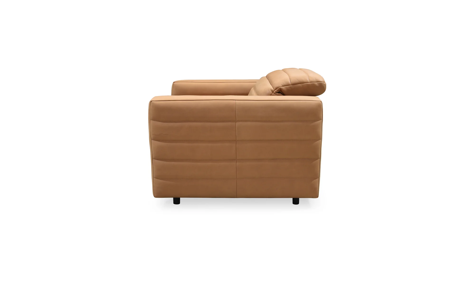 Juno Power Recliner Chair Tan Leather - Image 4