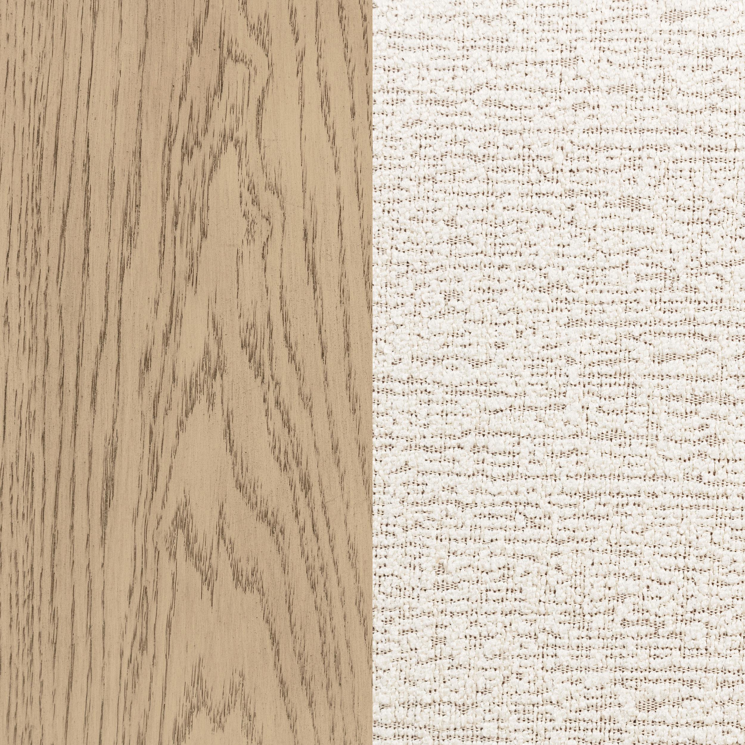 Kailani Beige Oak Wingback California King Platform Bed - Image 8
