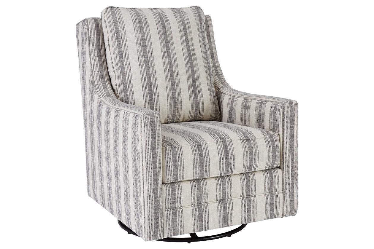 Kambria Ivory/Black Accent Chair - Image 2