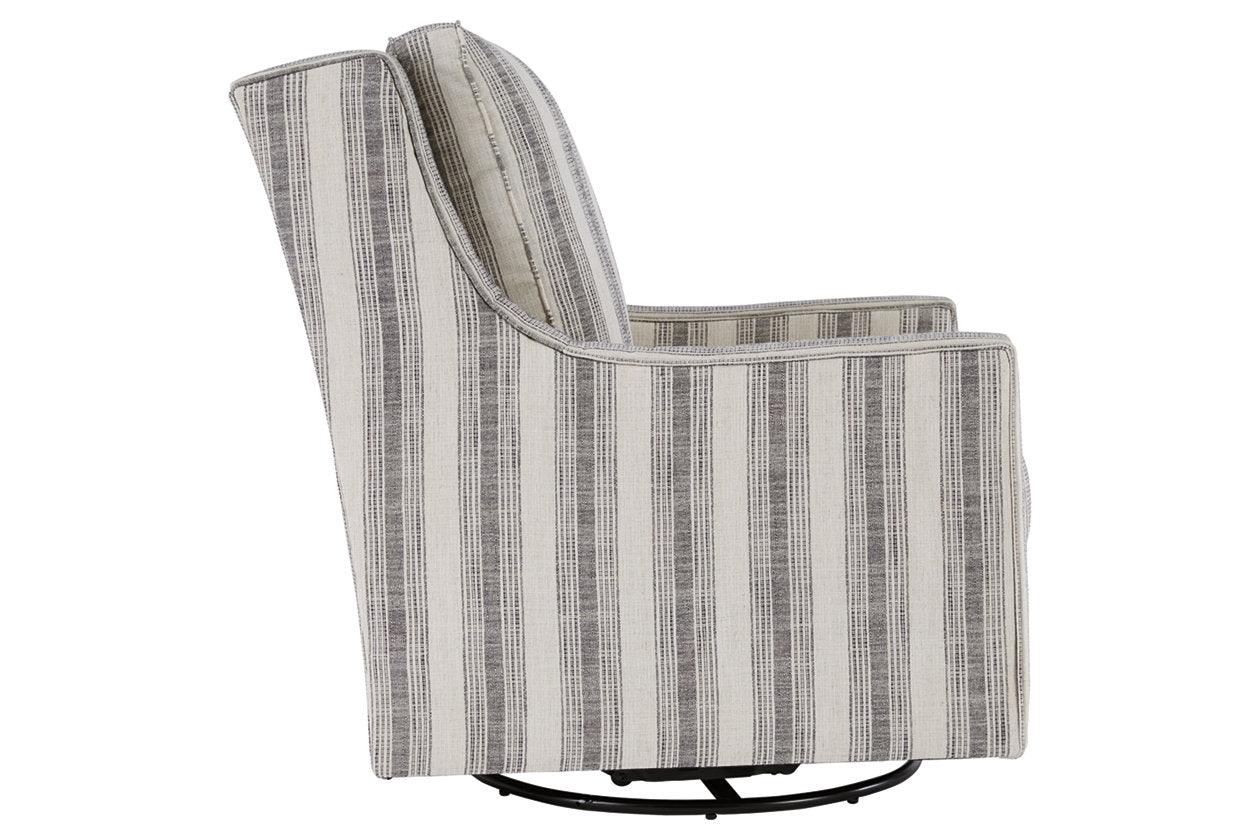 Kambria Ivory/Black Accent Chair - Image 3