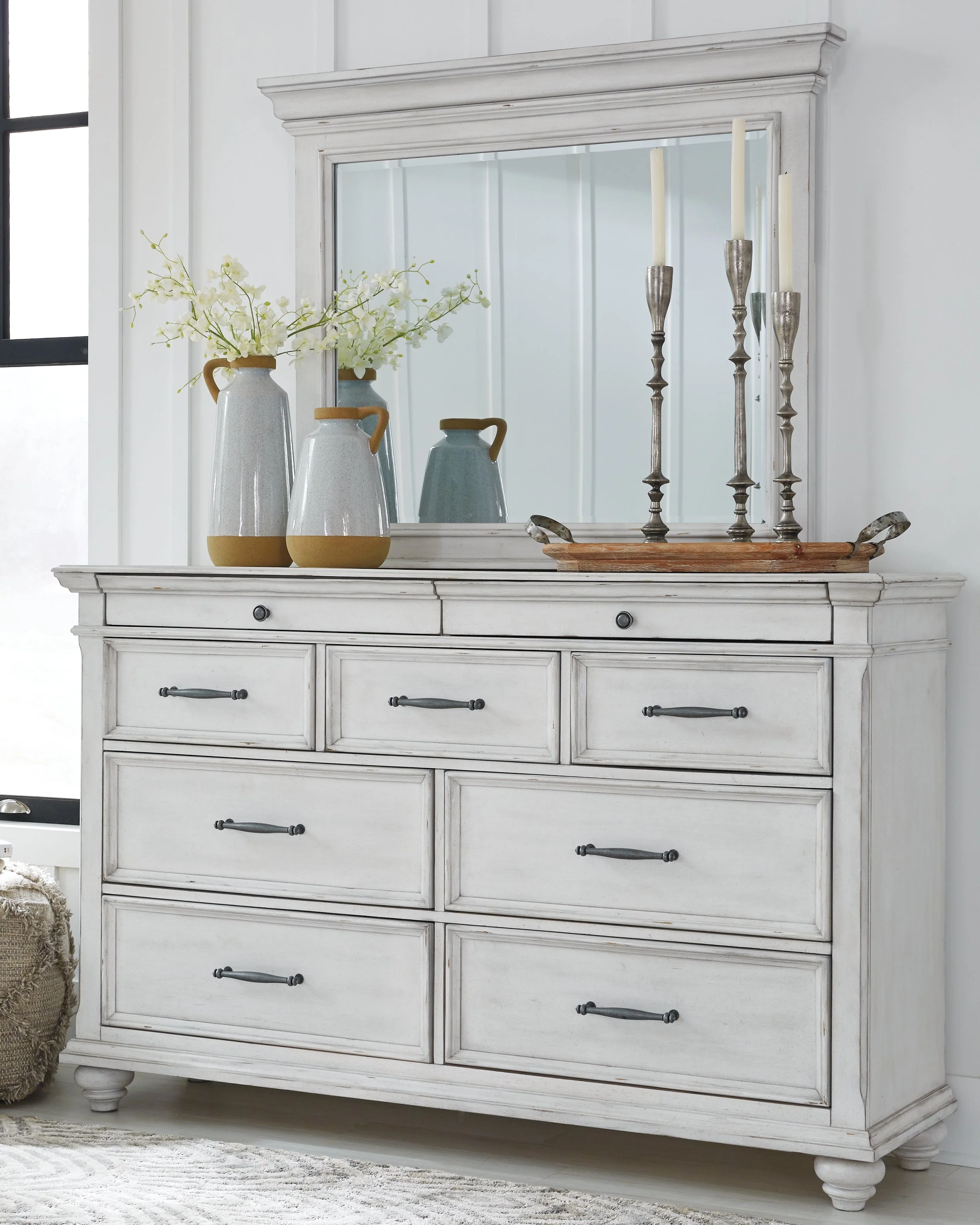Kanwyn Whitewash Storage Panel Bedroom Set - Image 26