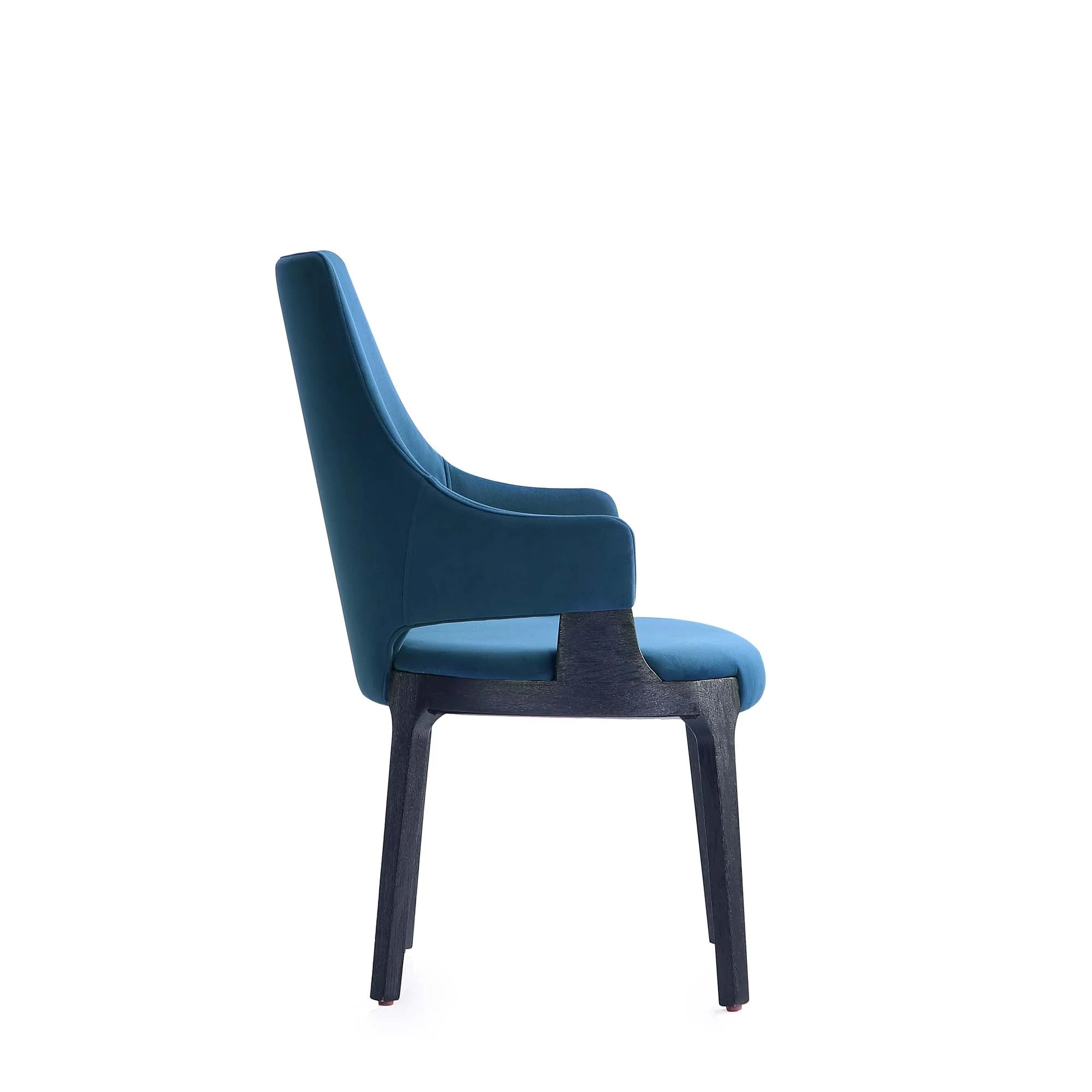Kara Dining Arm Chair in Blue - Image 6