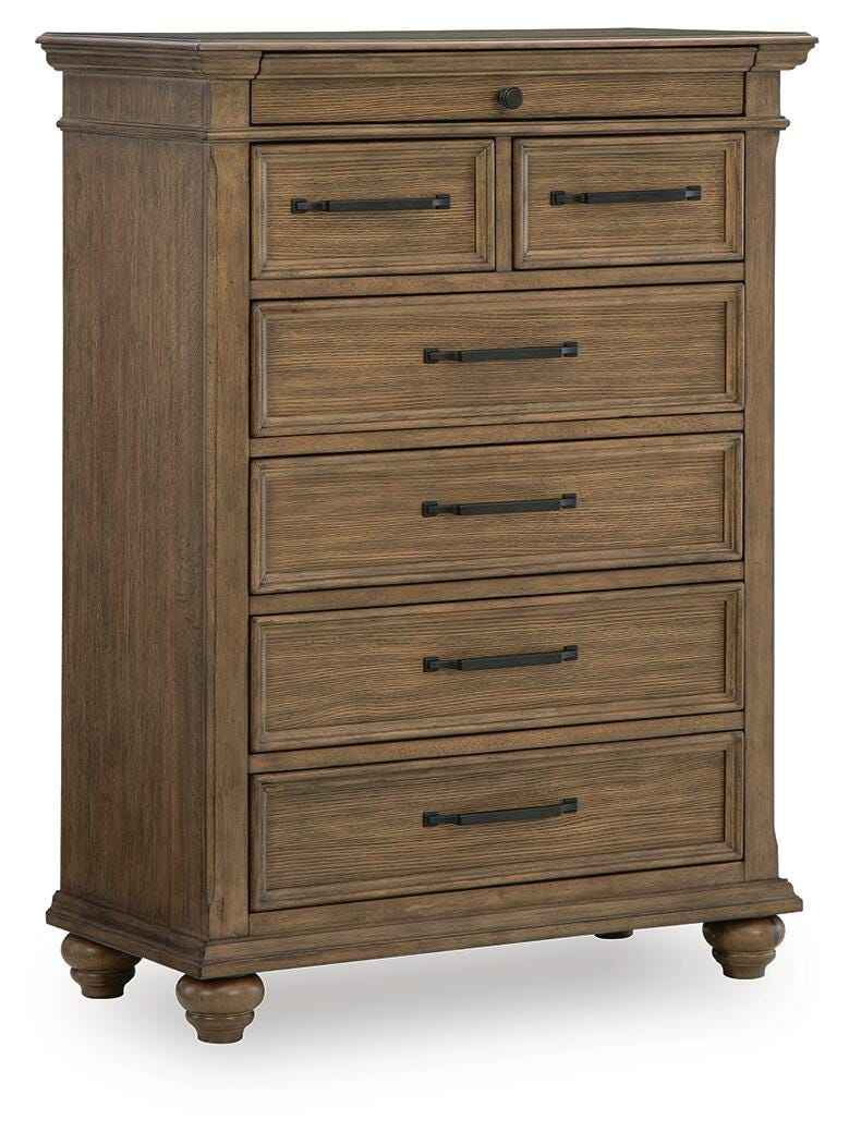 Karallin Medium Brown Chest of Drawers - Image 2