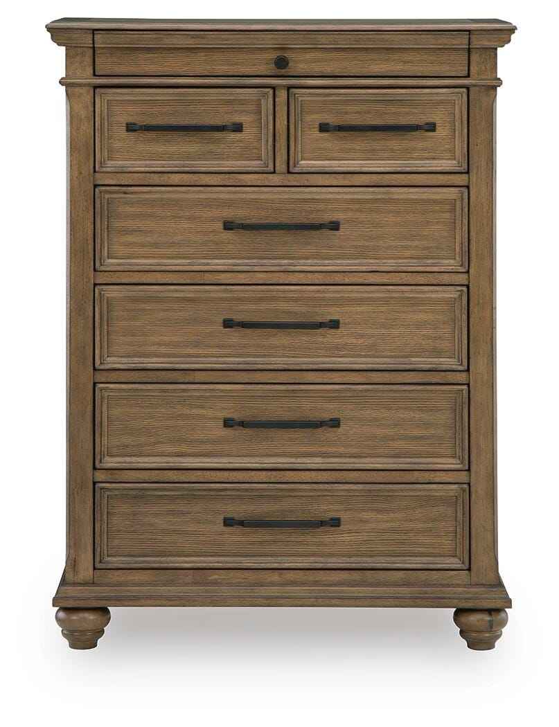 Karallin Medium Brown Chest of Drawers - Image 4