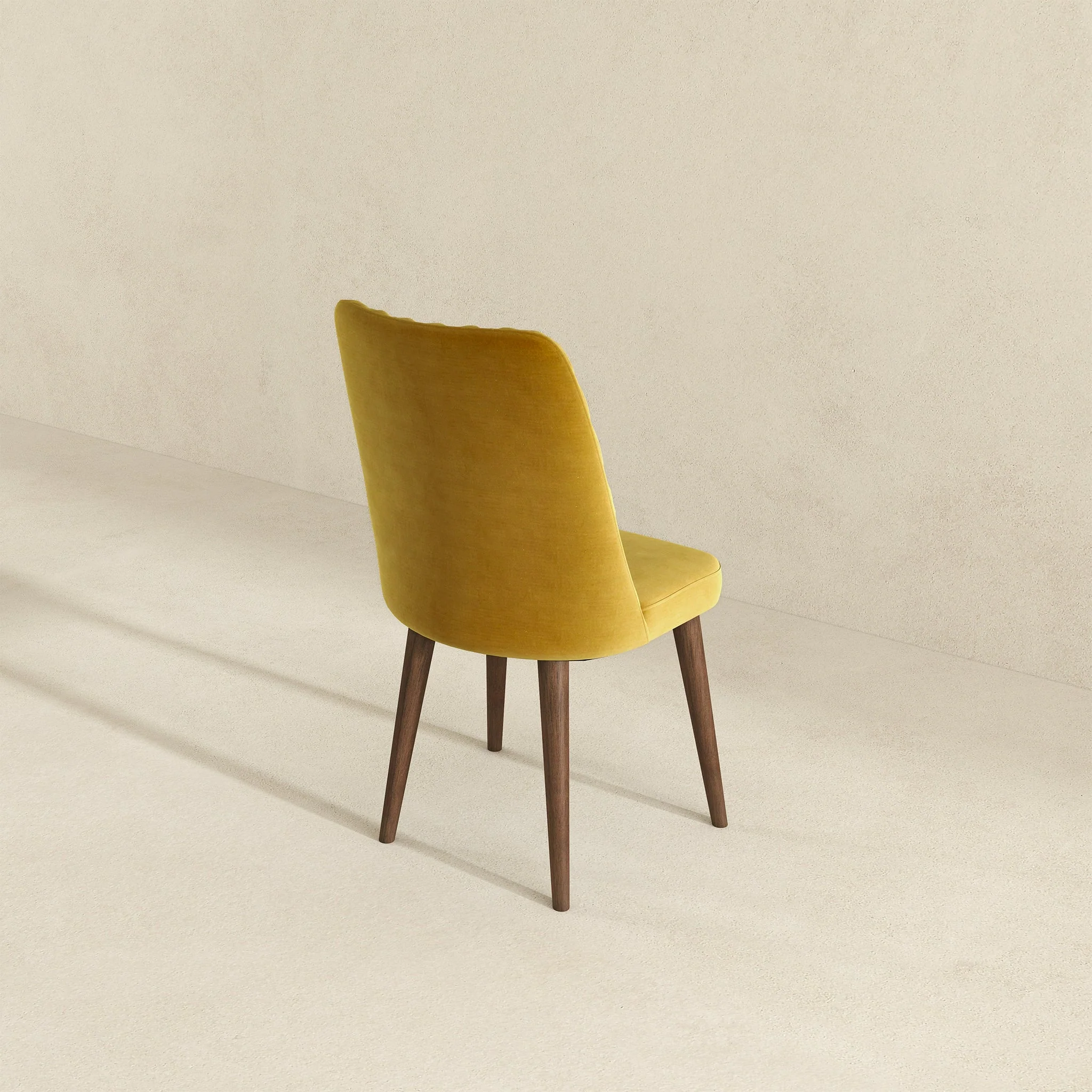 Katie Gold Velvet Dining Chair (Set Of 2) - Image 6