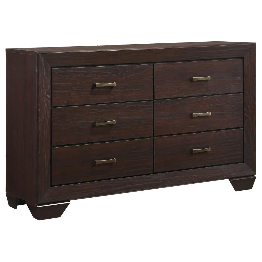 Kauffman 5-Piece Queen Bedroom Set with High Straight Headboard - Image 7